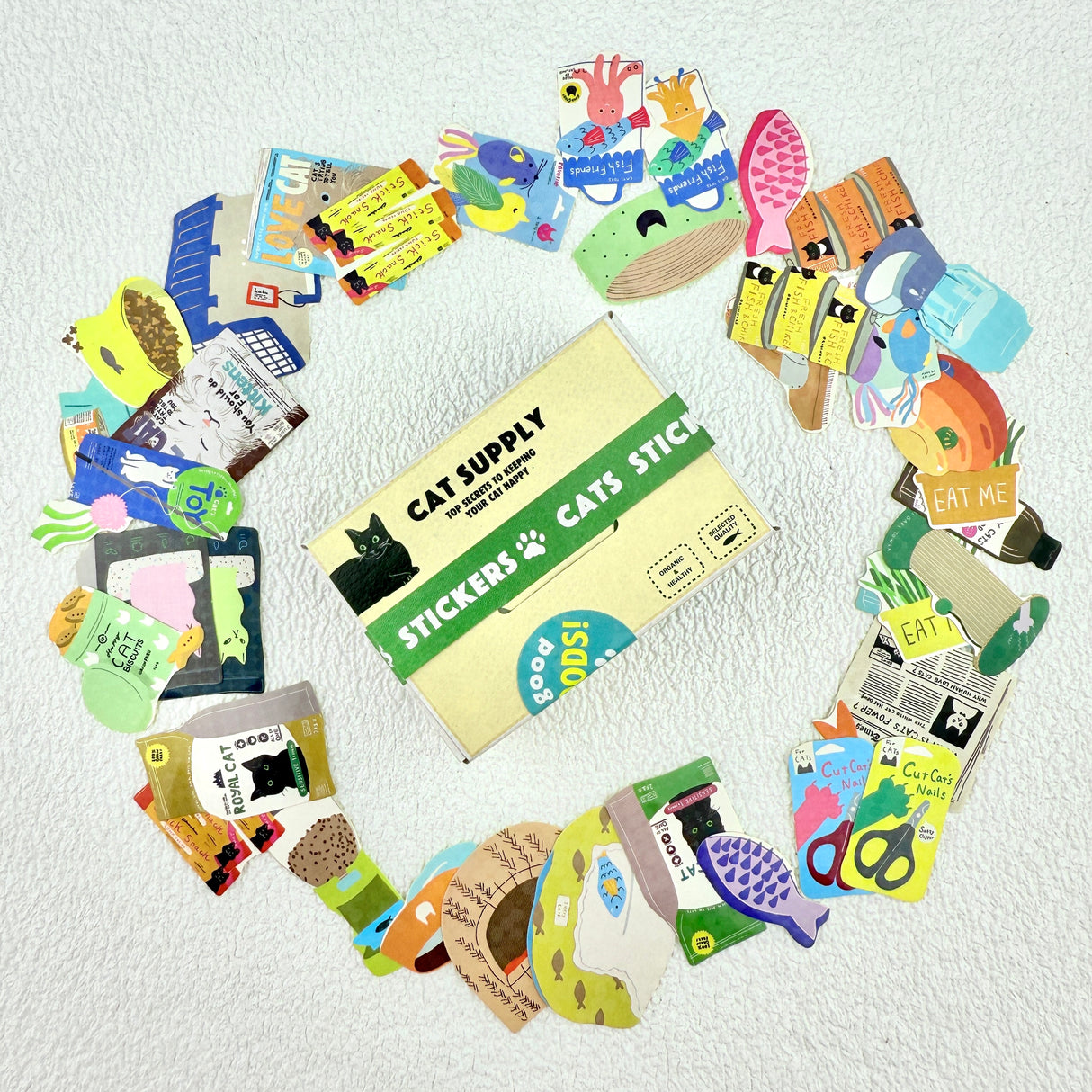 Hako Sticker Cat Supply