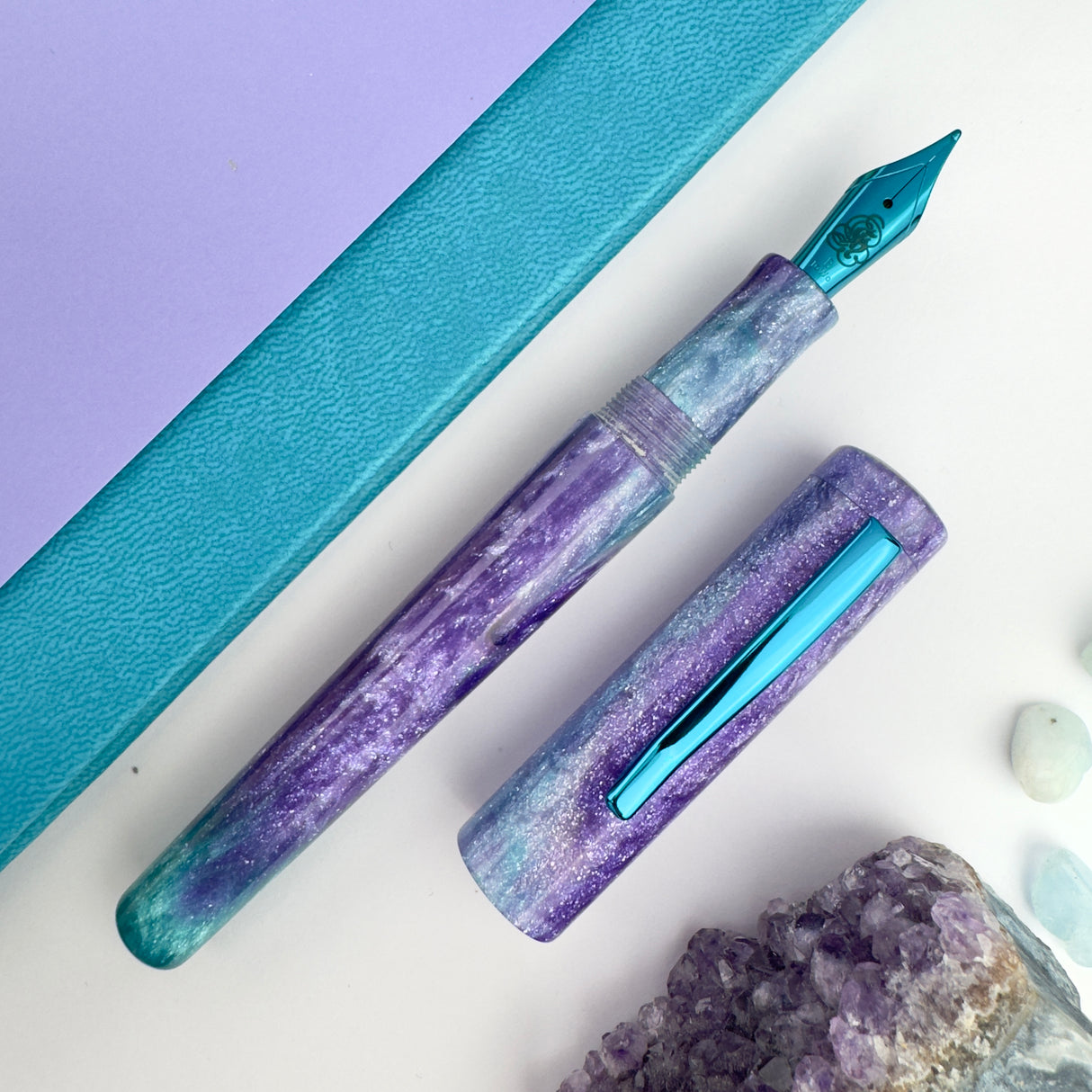 Hinze Pen Company Fountain Pen - Majestic Mermaid