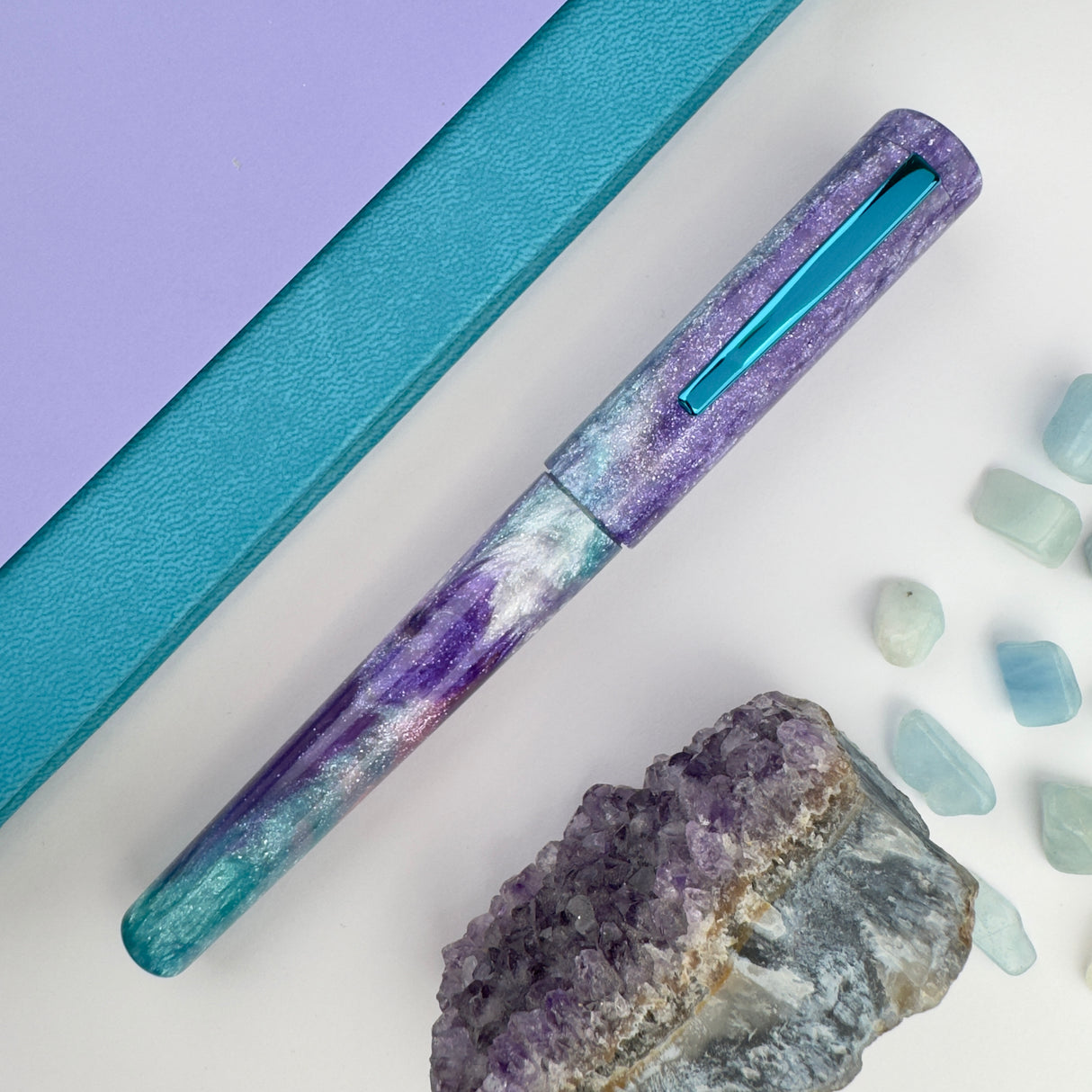 Hinze Pen Company Fountain Pen - Majestic Mermaid
