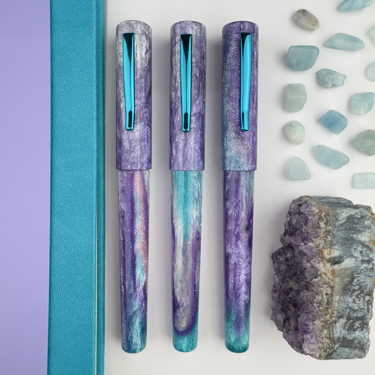 Hinze Pen Company Fountain Pen - Majestic Mermaid