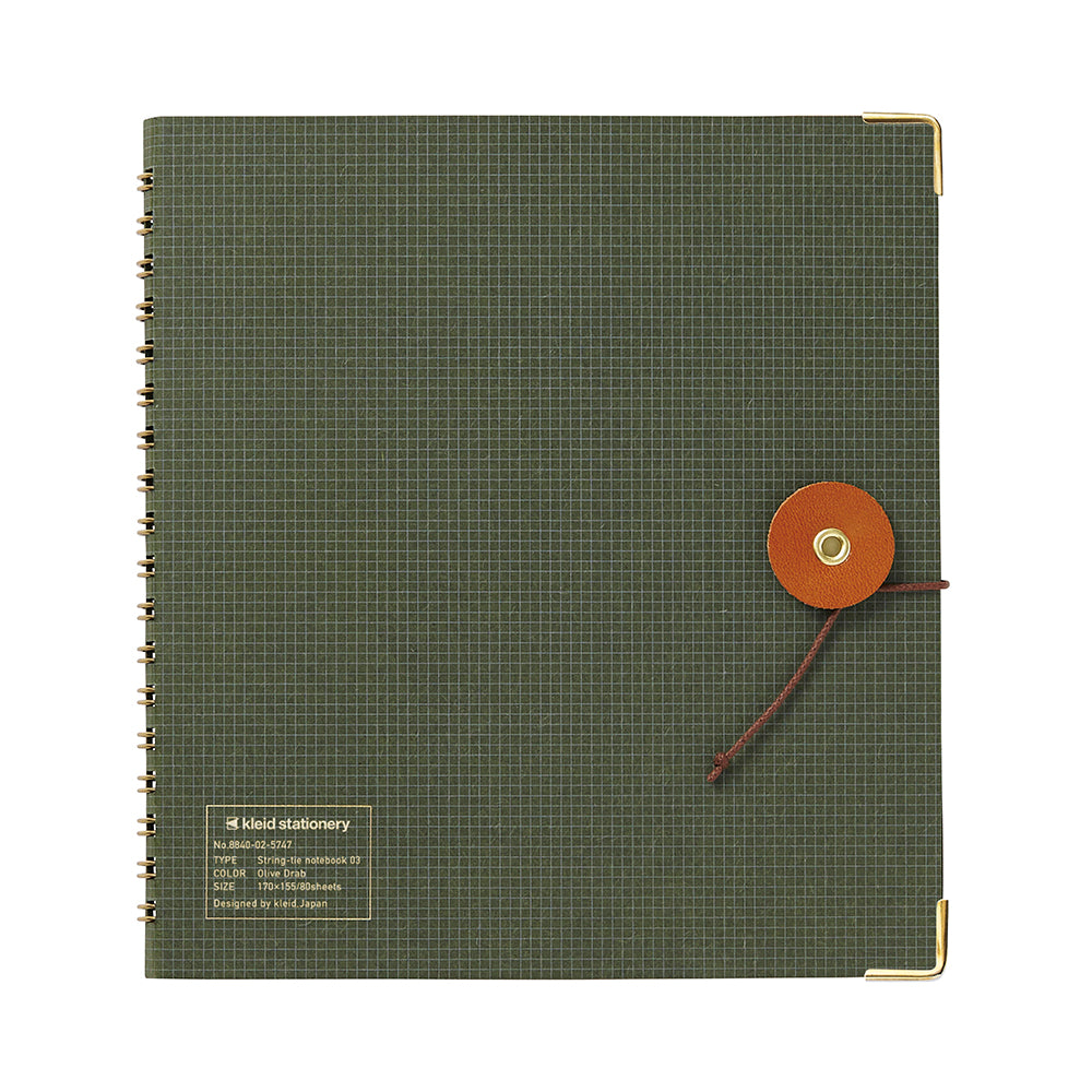 Kleid String-Tie Notebook 03