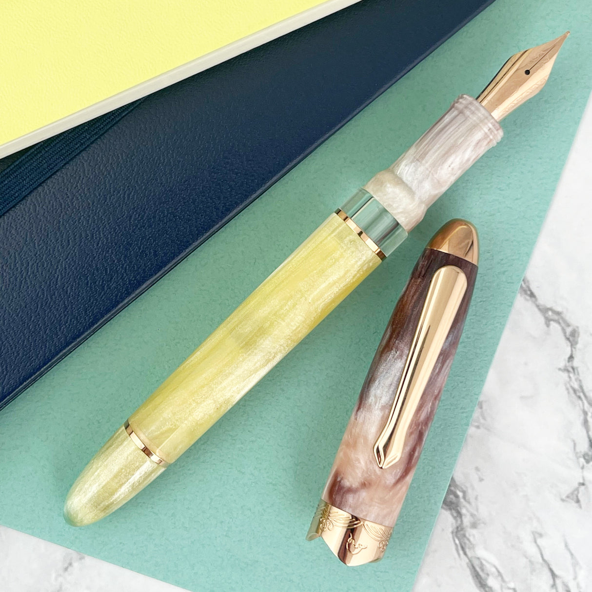 Nahvalur (Narwhal) Horizon Fountain Pen - Wonderland (Limited Edition)