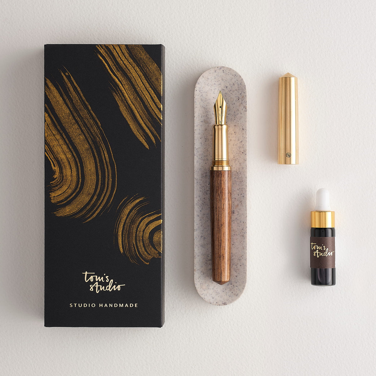 Tom's Studio Studio Handmade Rollerball - Walnut