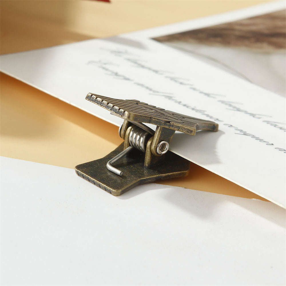 CoraCreaCrafts Bronze Nib Clip