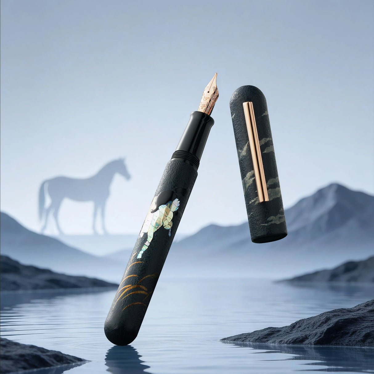 IKKAKU by Nahvalur Fountain Pen - Year of the Horse (Limited Edition)
