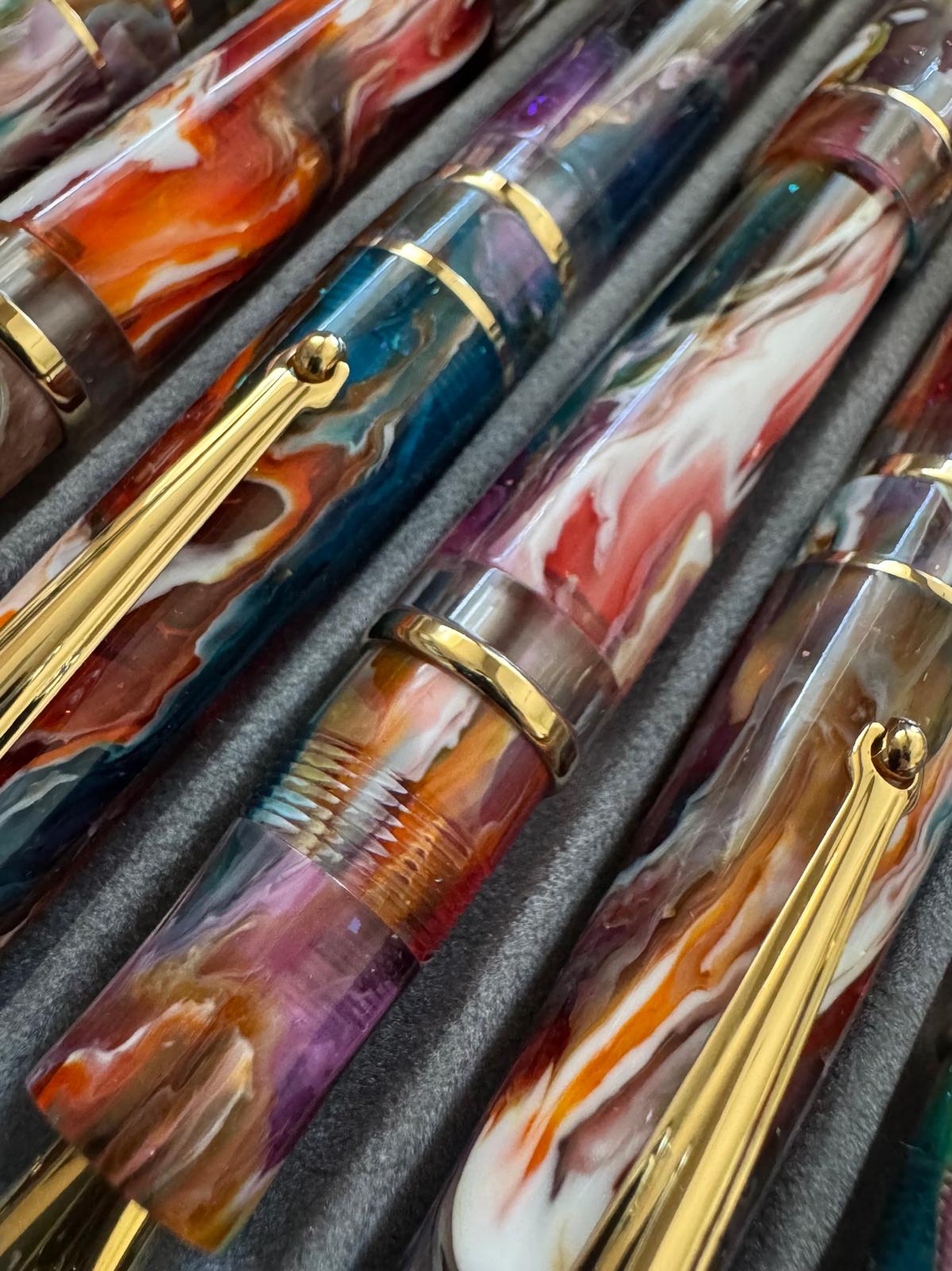 Delta Duna Fountain Pen - Primary Manipulation 6.0 (Atlas Exclusive)
