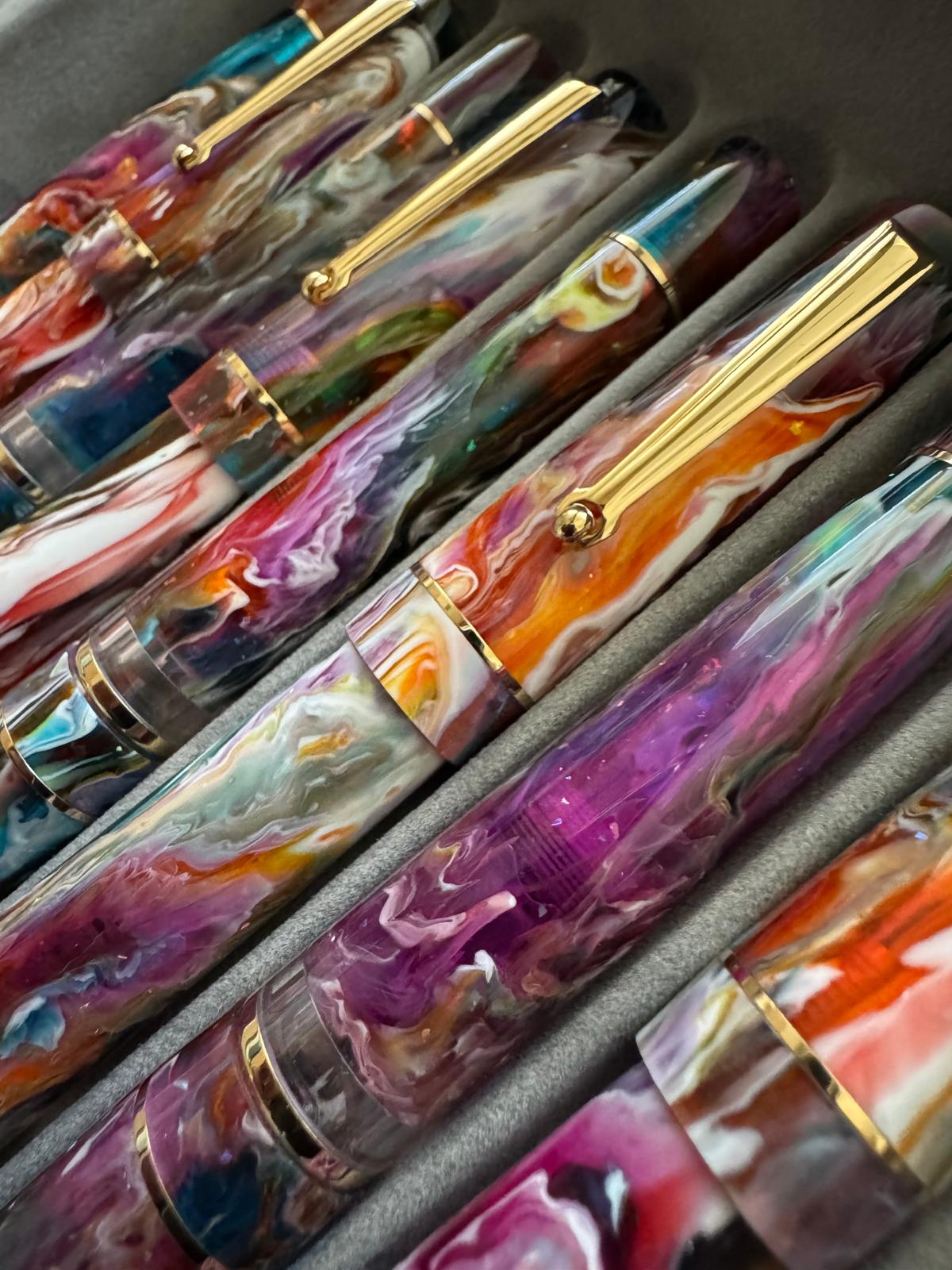 Delta Duna Fountain Pen - Primary Manipulation 6.0 (Atlas Exclusive)