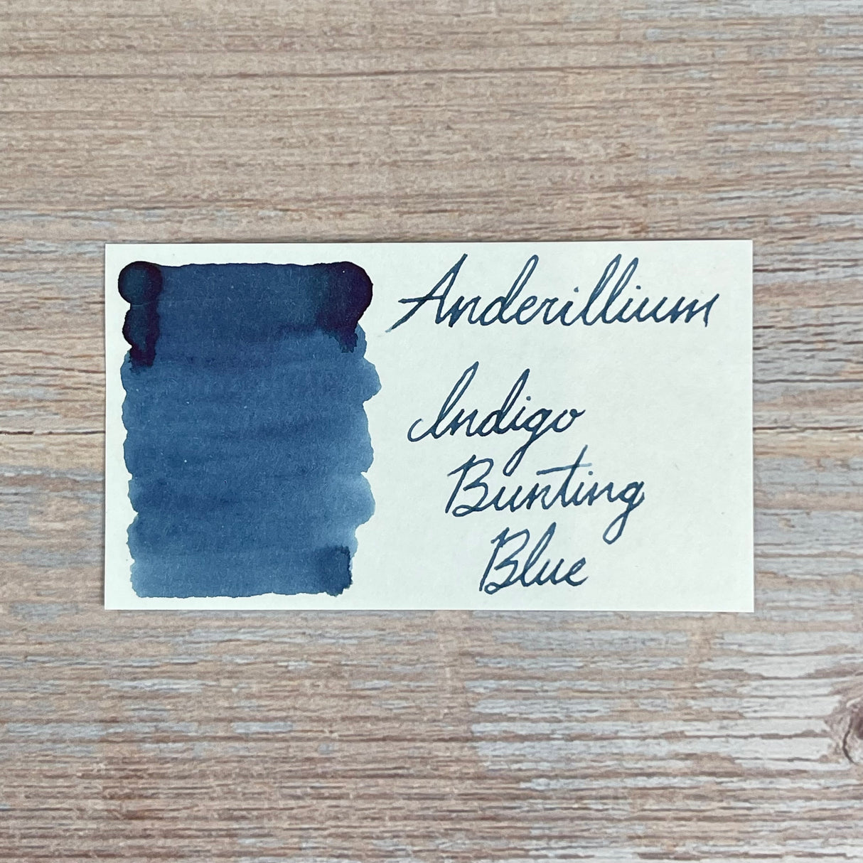 Anderillium Indigo Bunting Blue - 1.5 Oz Bottled Ink
