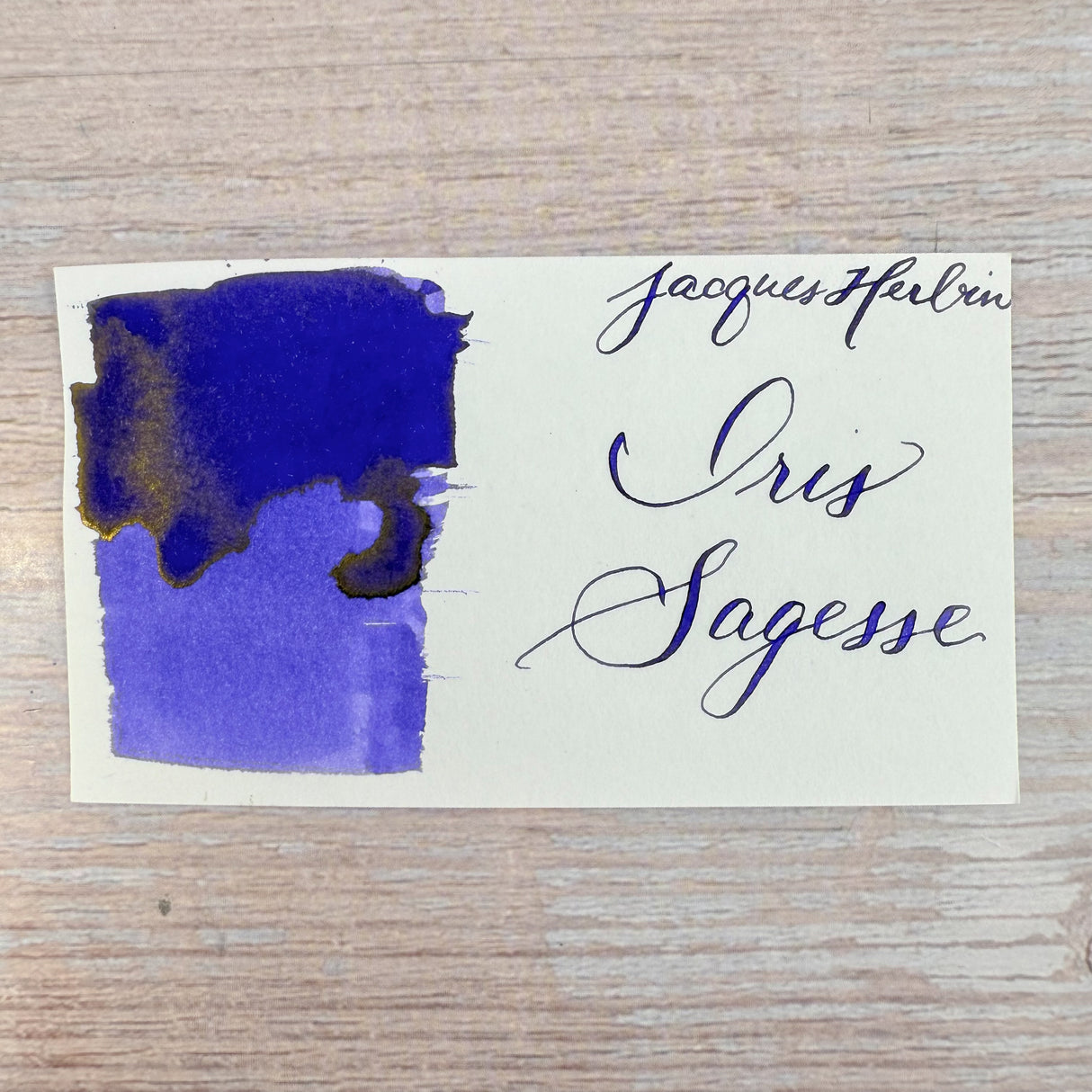 Jacques Herbin Iris Sagesse - 30ml Bottled Ink