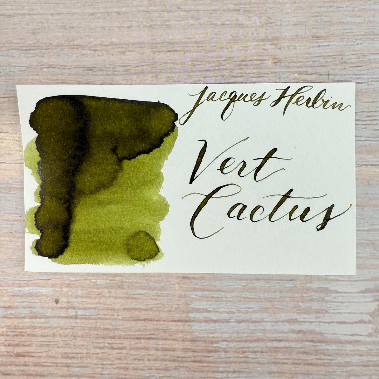 Jacques Herbin Vert Cactus - 30ml Bottled Ink