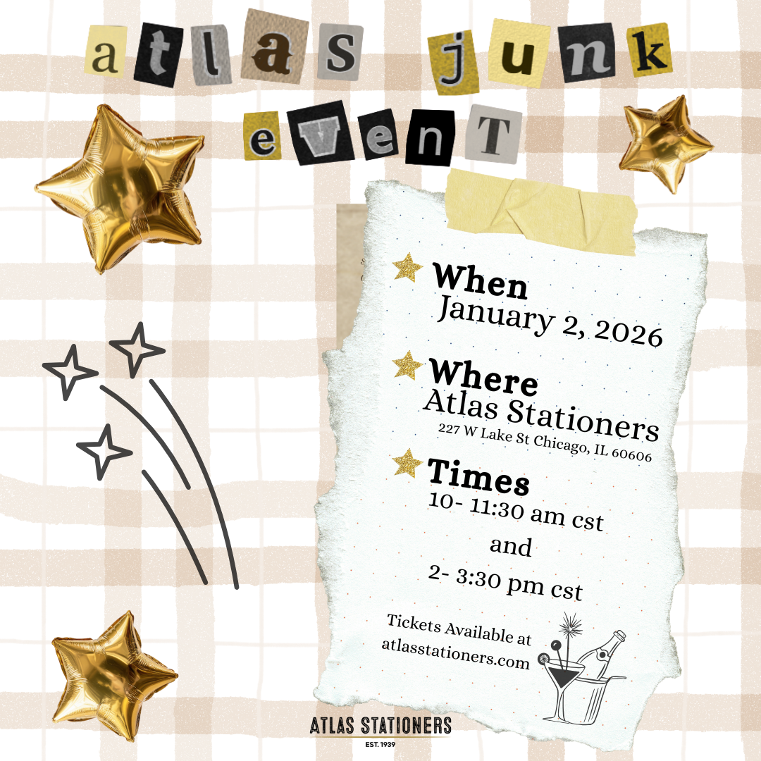 Atlas Junk Journal Event - New Year, New Journal