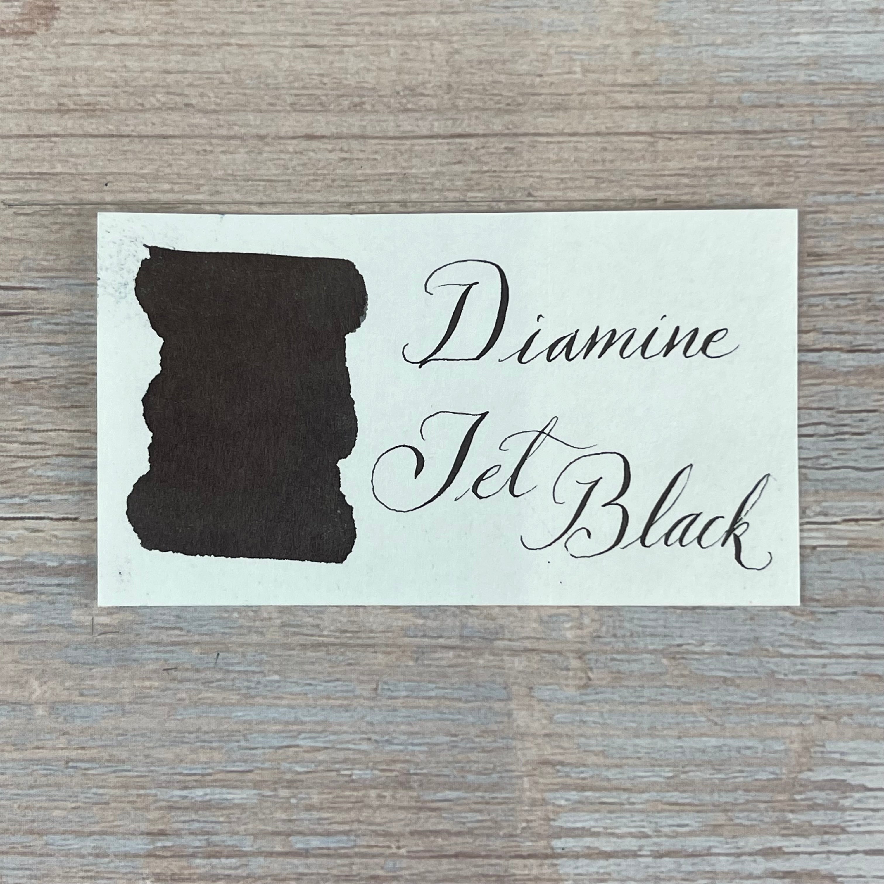  Diamine Jet Black fountain pen ink cartridges : Bottled Pen  Ink : Office Products