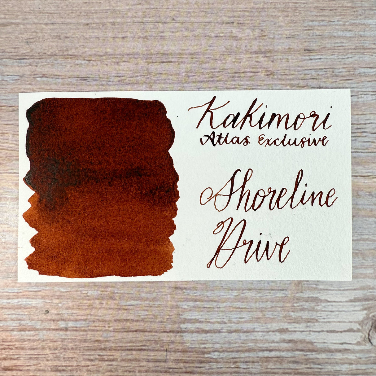 Kakimori Shoreline Drive - 35ml Bottled Ink (Atlas Exclusive)
