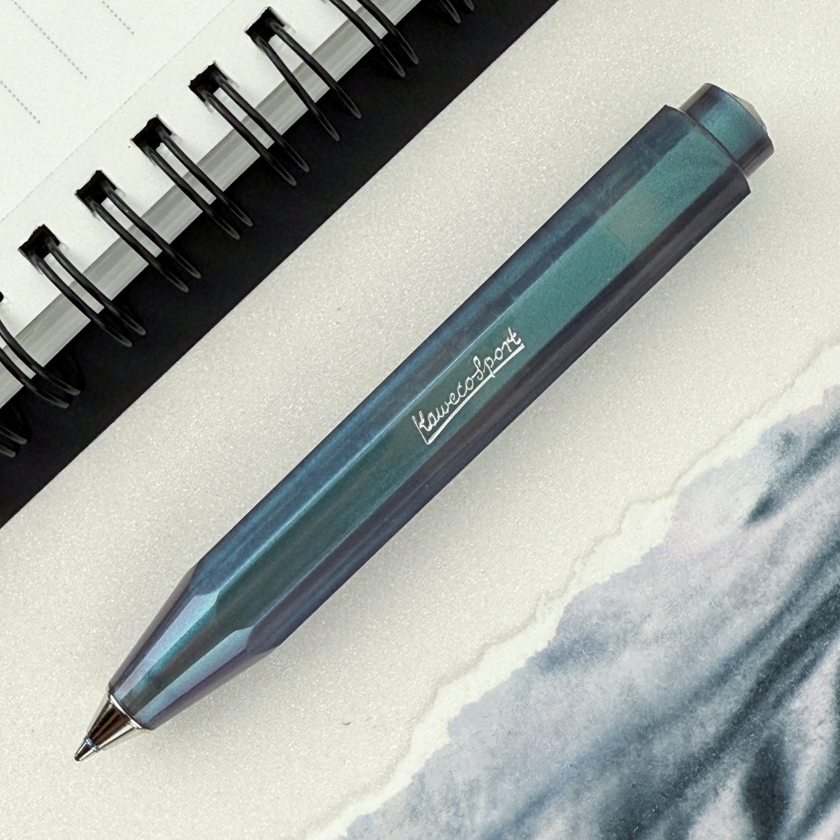 Kaweco Lunar Sport Ballpoint Pen - Shadow Blue
