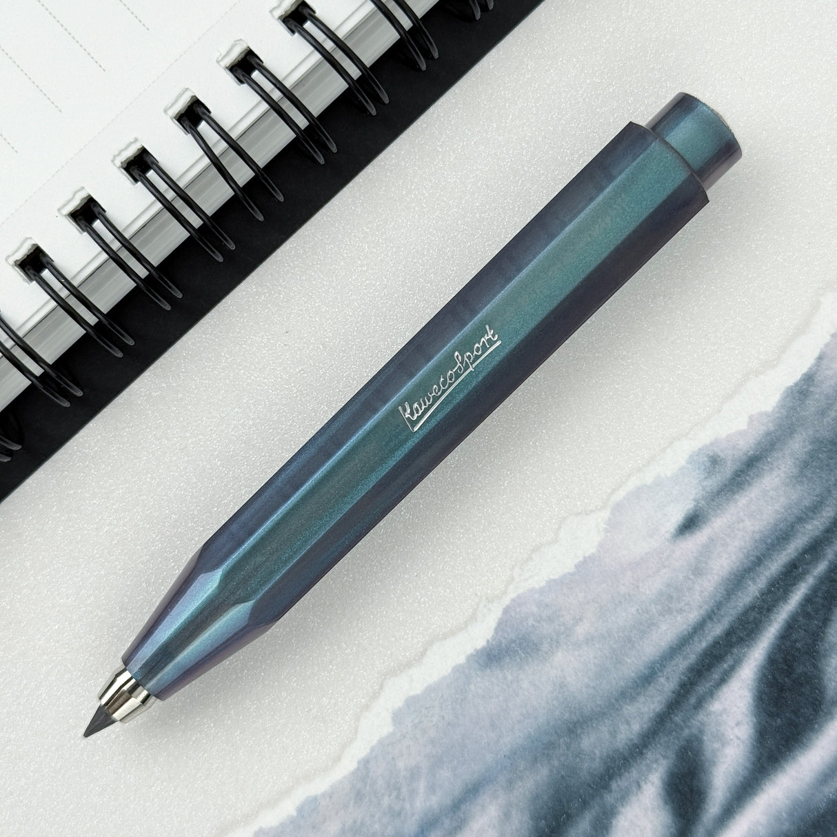 Kaweco Lunar Sport Clutch Pencil - Shadow Blue