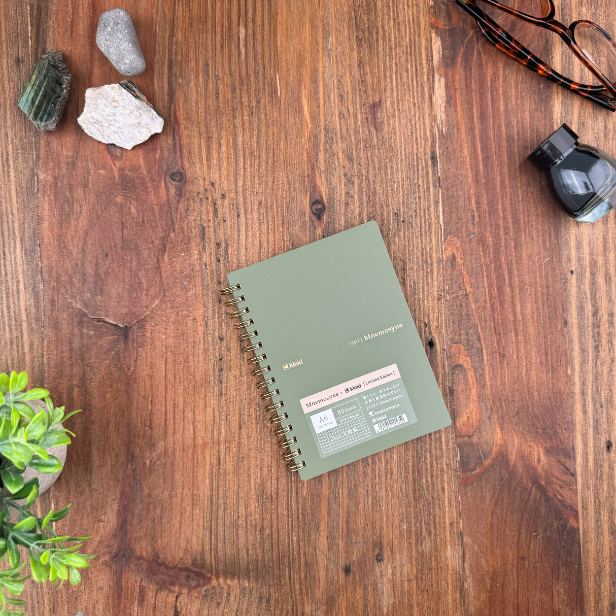 Kleid x Mnemosyne Memo Pad - Grid - A6