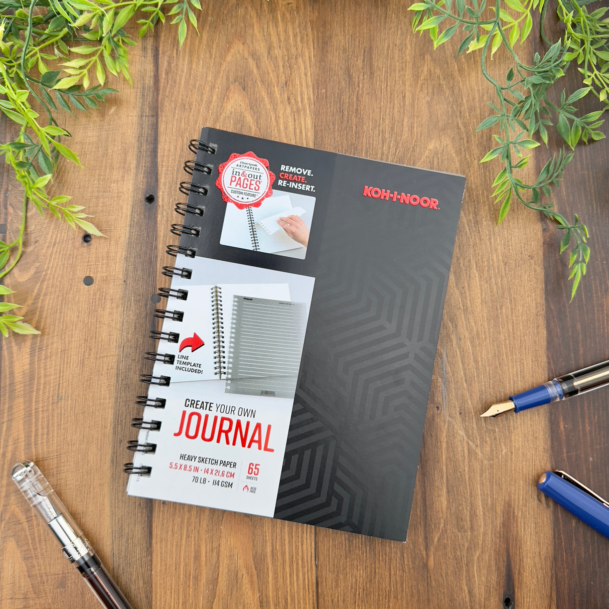 KOH-I-NOOR Create Your Own Journal (5.5x8.5 Inches)