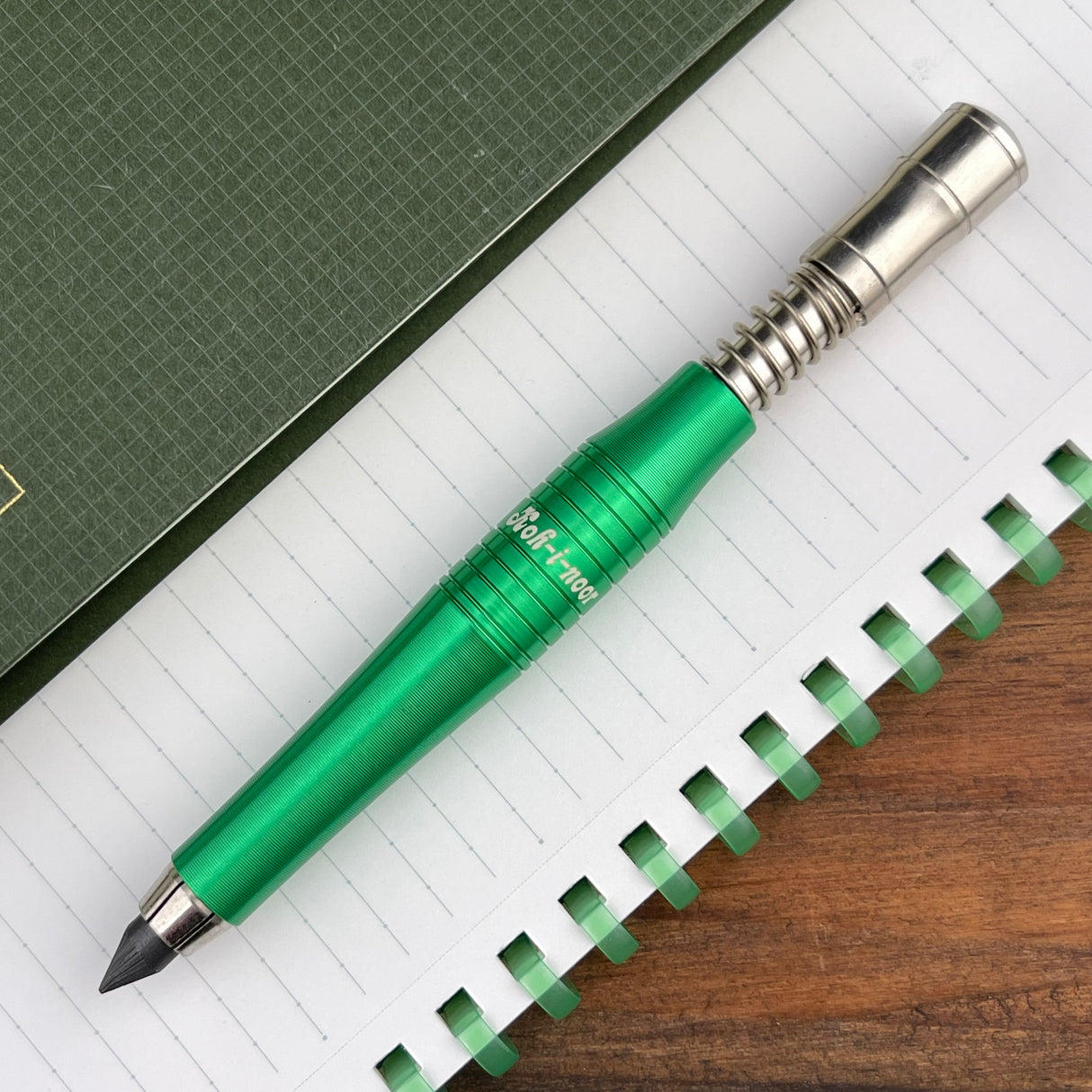 KOH-I-NOOR Spring Lead Holder - Green