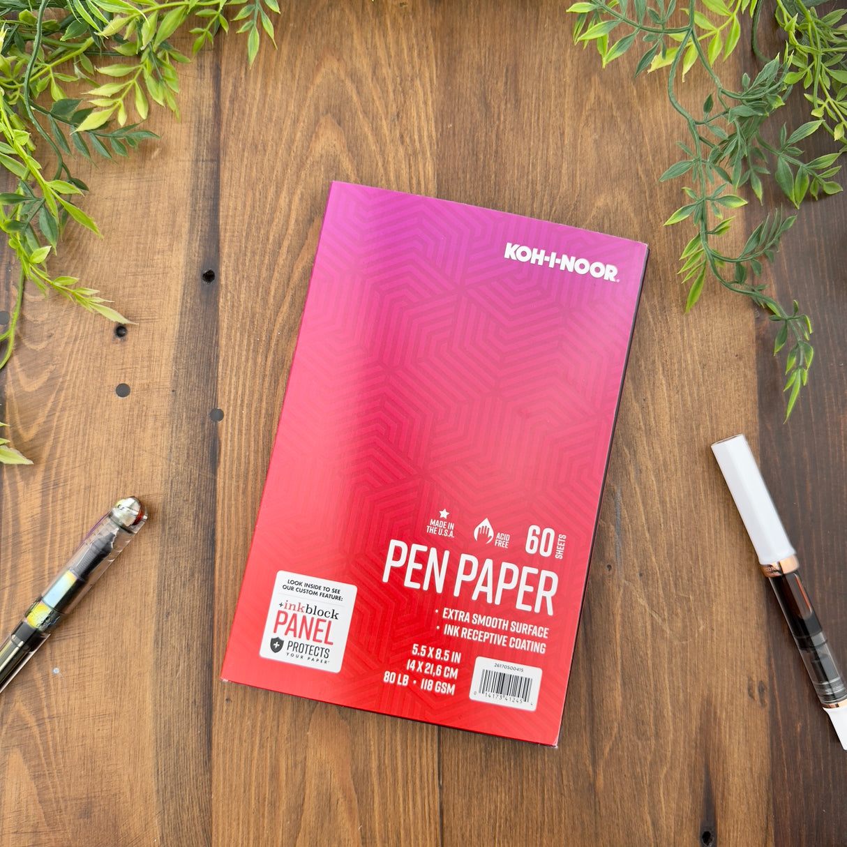 KOH-I-NOOR Pen Paper (5.5x8.5 Inches)