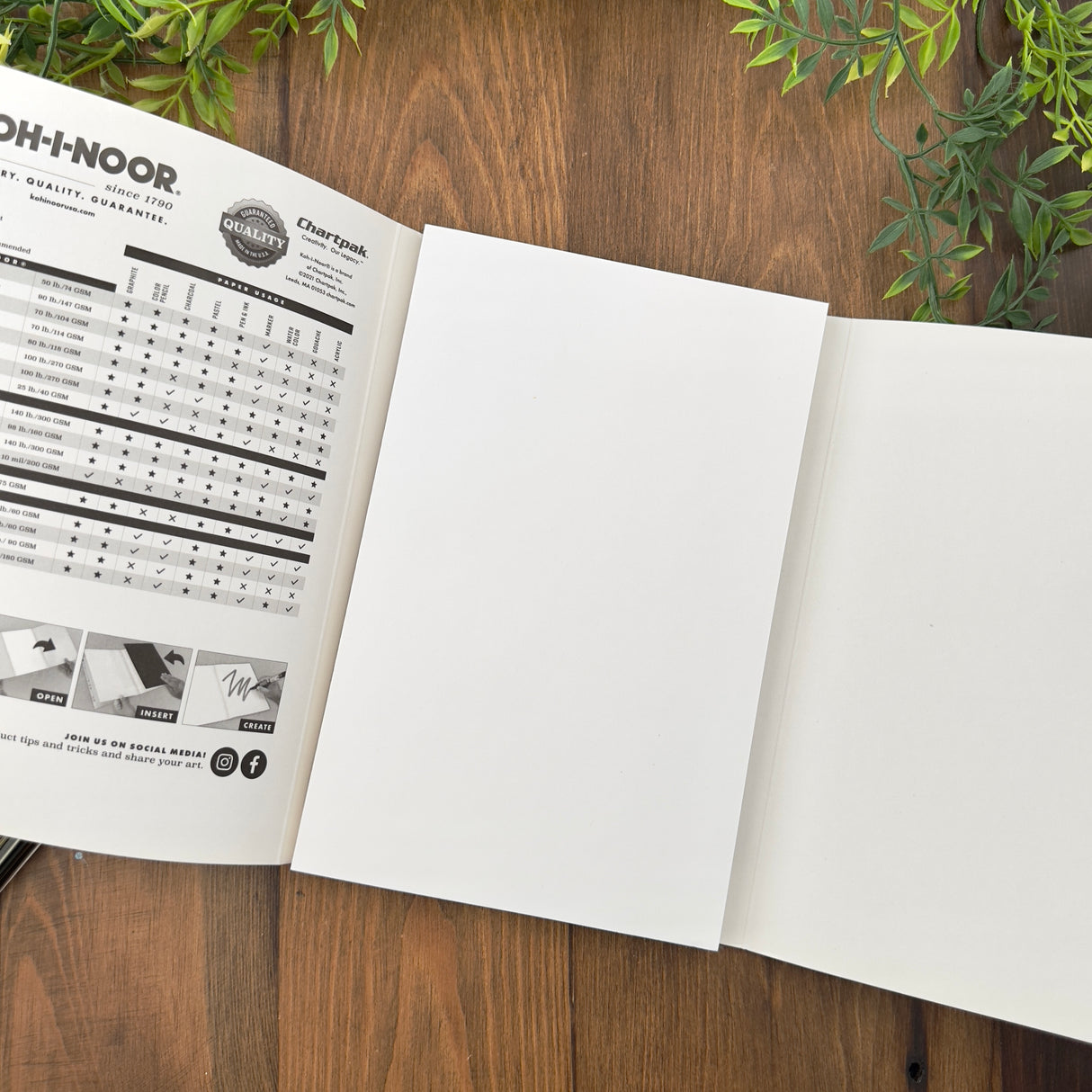 KOH-I-NOOR Pen Paper (5.5x8.5 Inches)