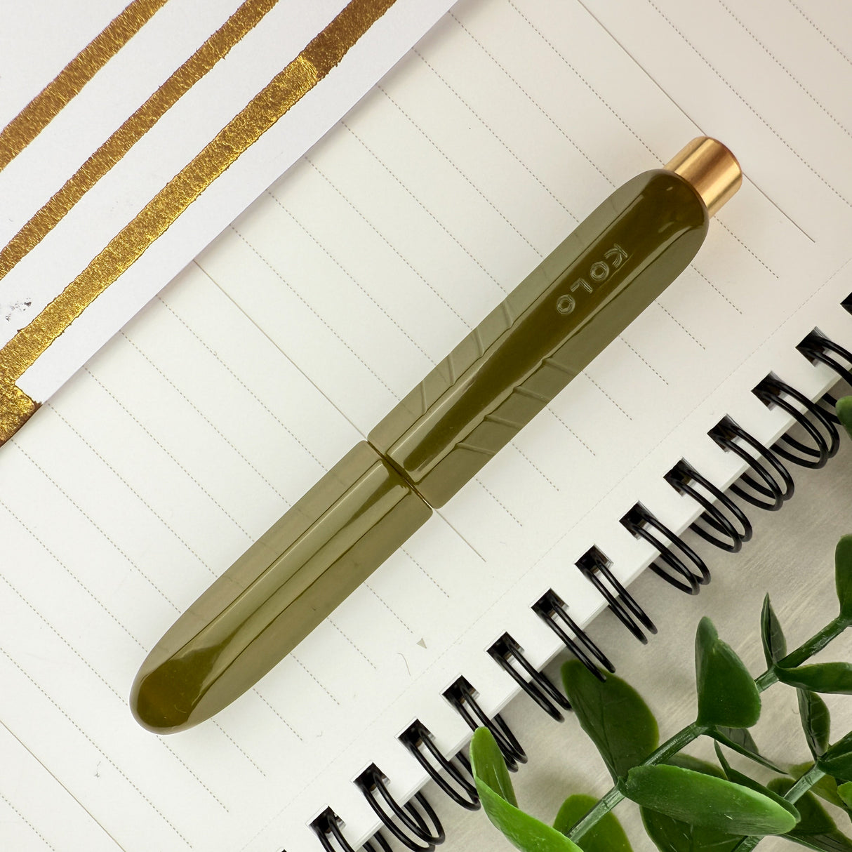 Kolo Tino Fountain Pen - Acrylic Wasabi