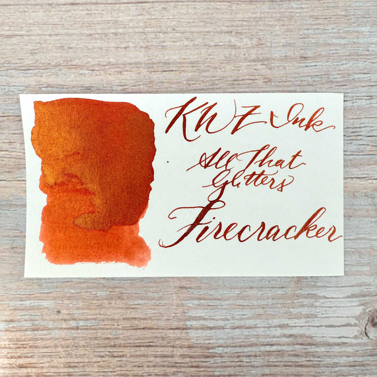 KWZ Firecracker - 30ml Bottled Ink