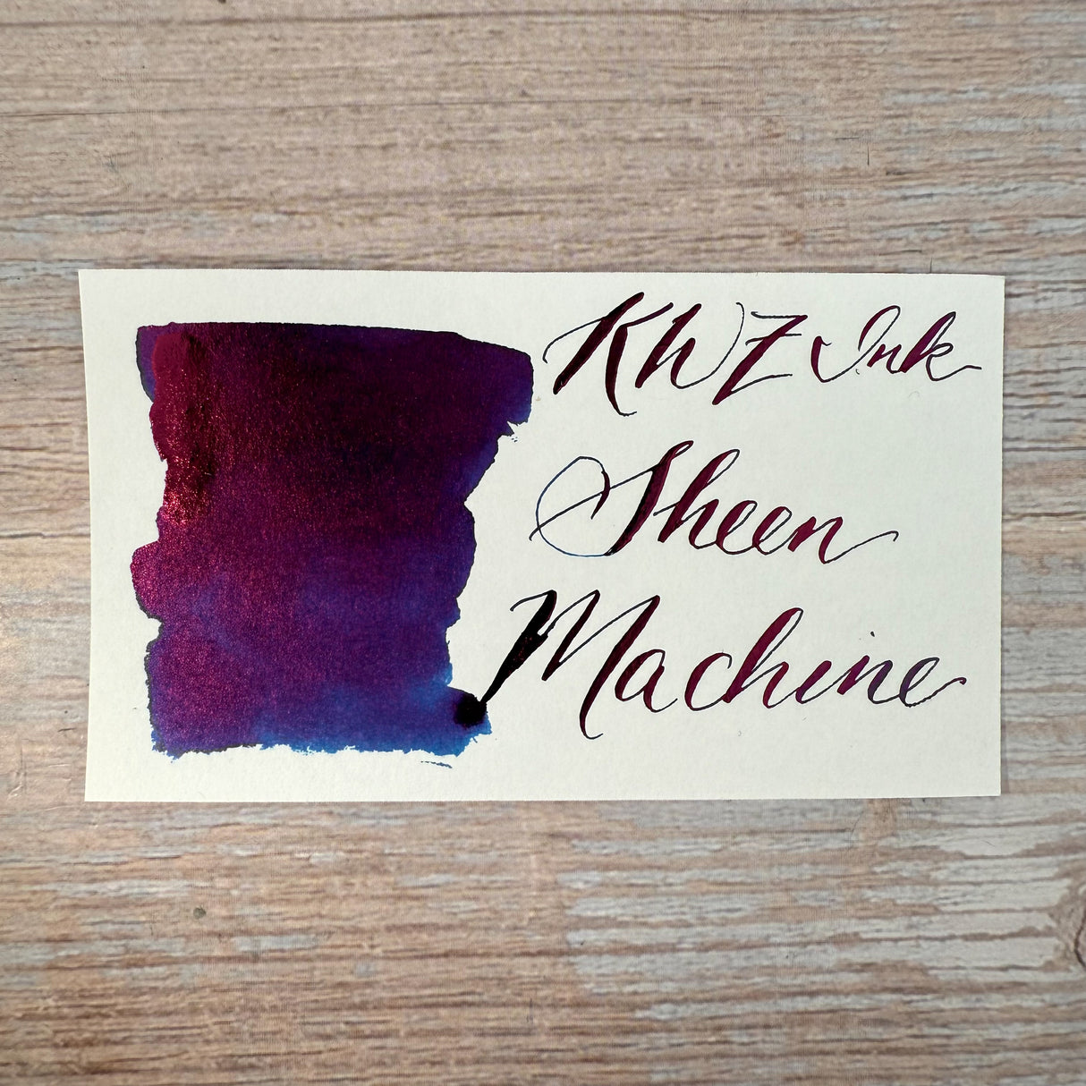 KWZ Sheen Machine - 60ml Bottled Inks
