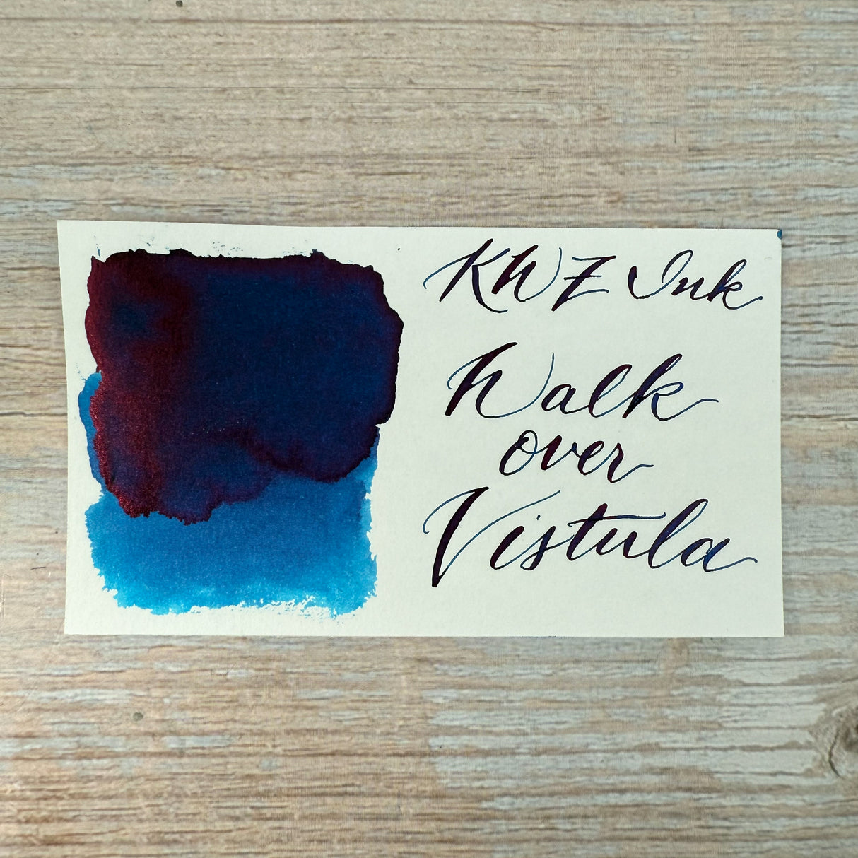 KWZ Walk over Vistula - 60ml Bottled Inks