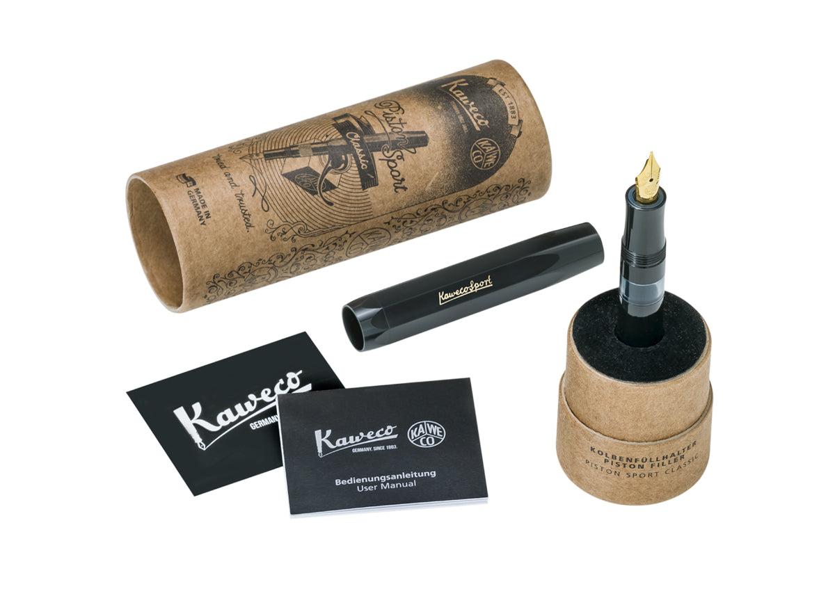 Kaweco Piston Classic Sport Fountain Pen - Black