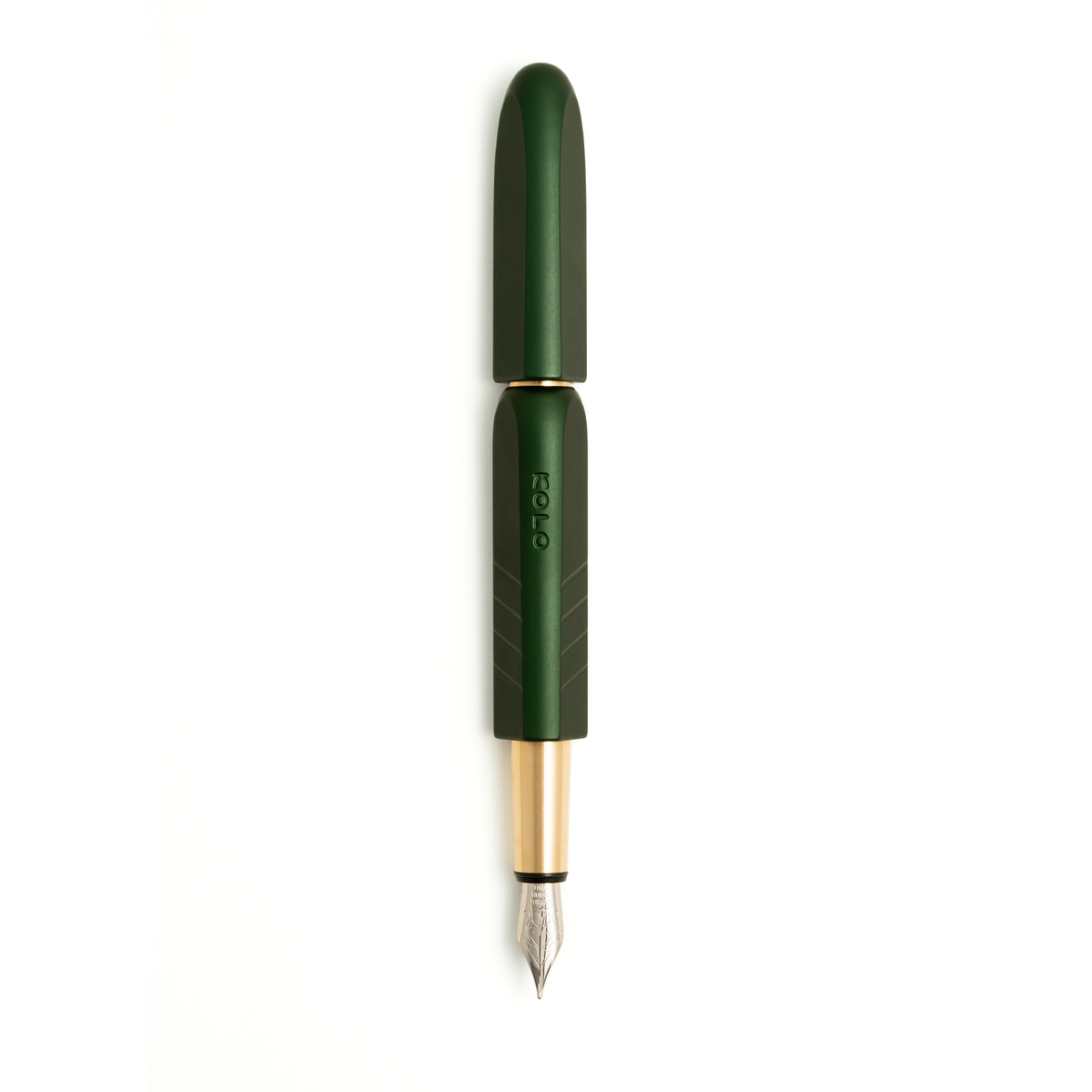 Kolo Tino Fountain Pen - Anodized Aluminum Verdant