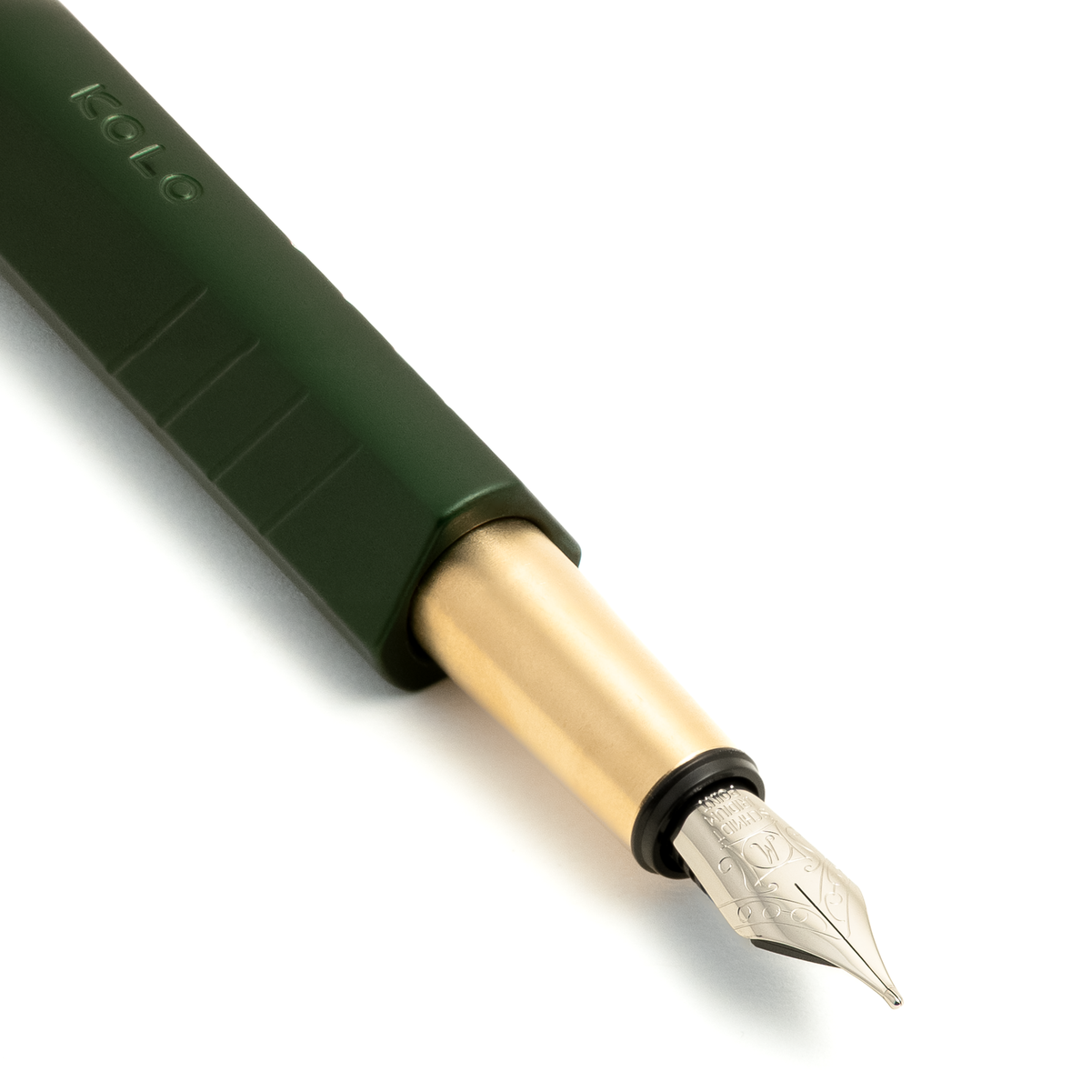 Kolo Tino Fountain Pen - Anodized Aluminum Verdant