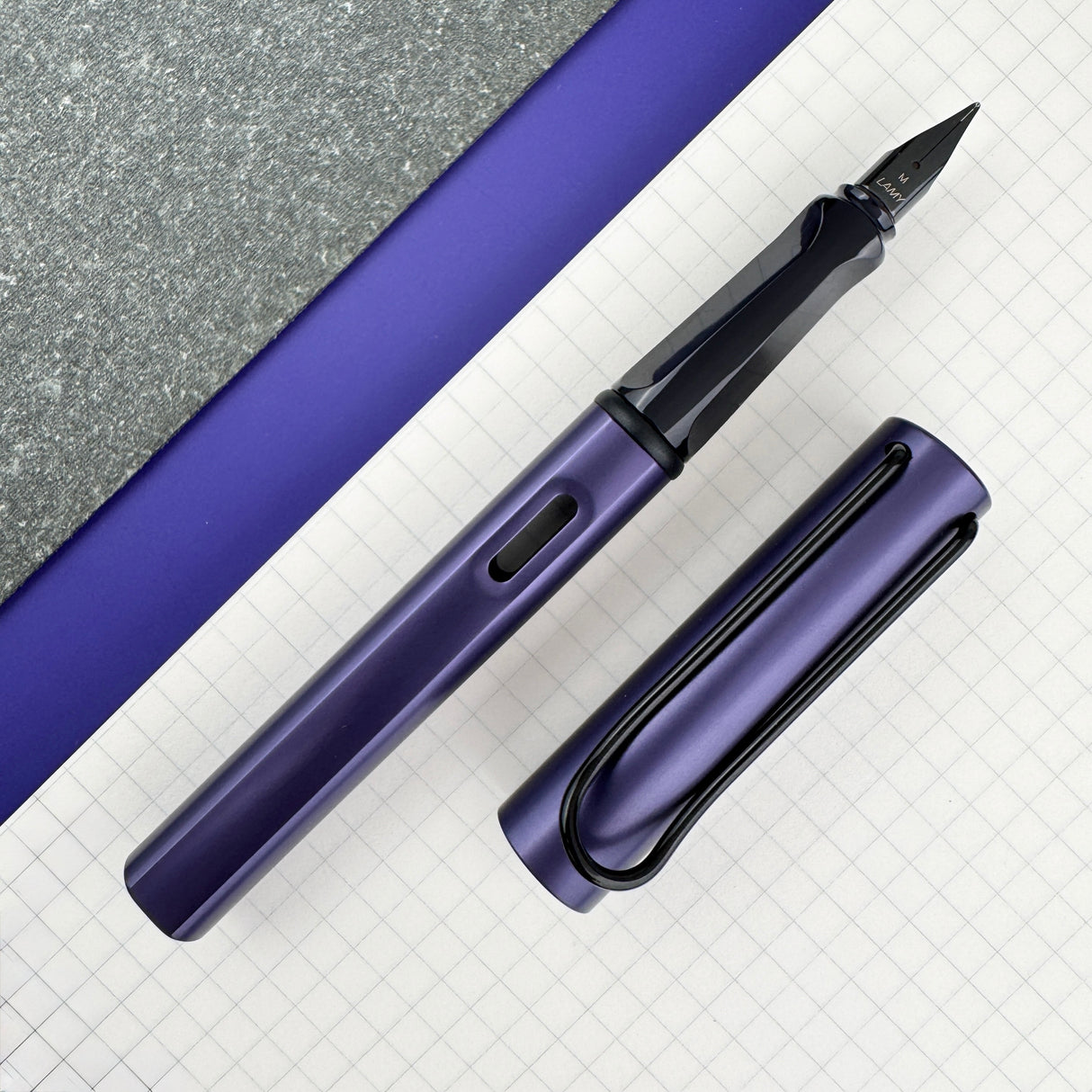 Lamy Al-Star Fountain Pen - Dark Dusk (Special Edition)