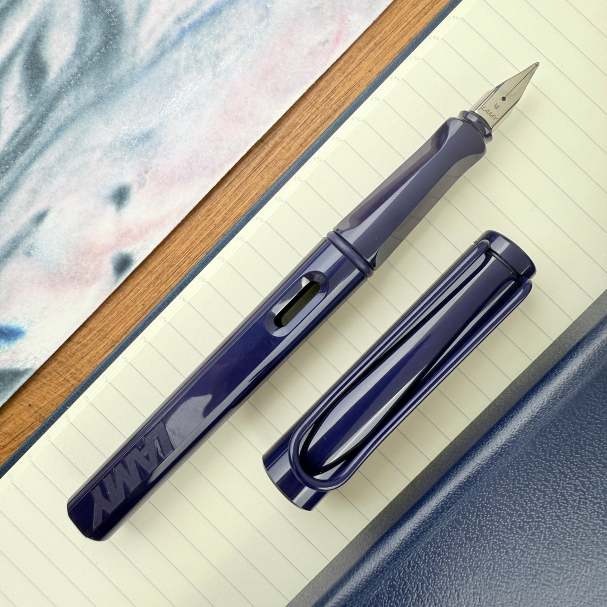 Lamy Safari Fountain Pen - Dark Dusk (Special Edition)
