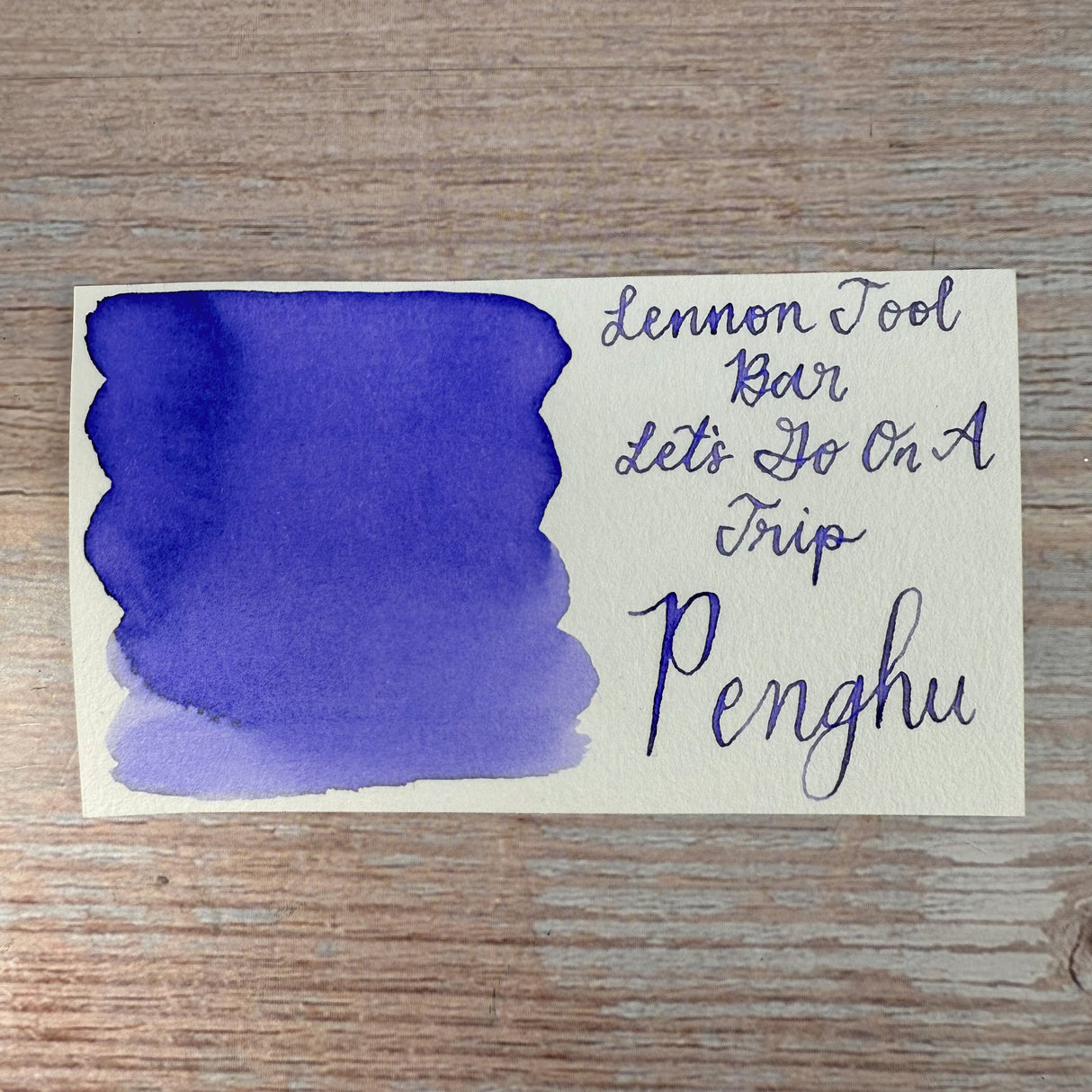 Lennon Tool Bar Penghu - 30ml Bottled Ink