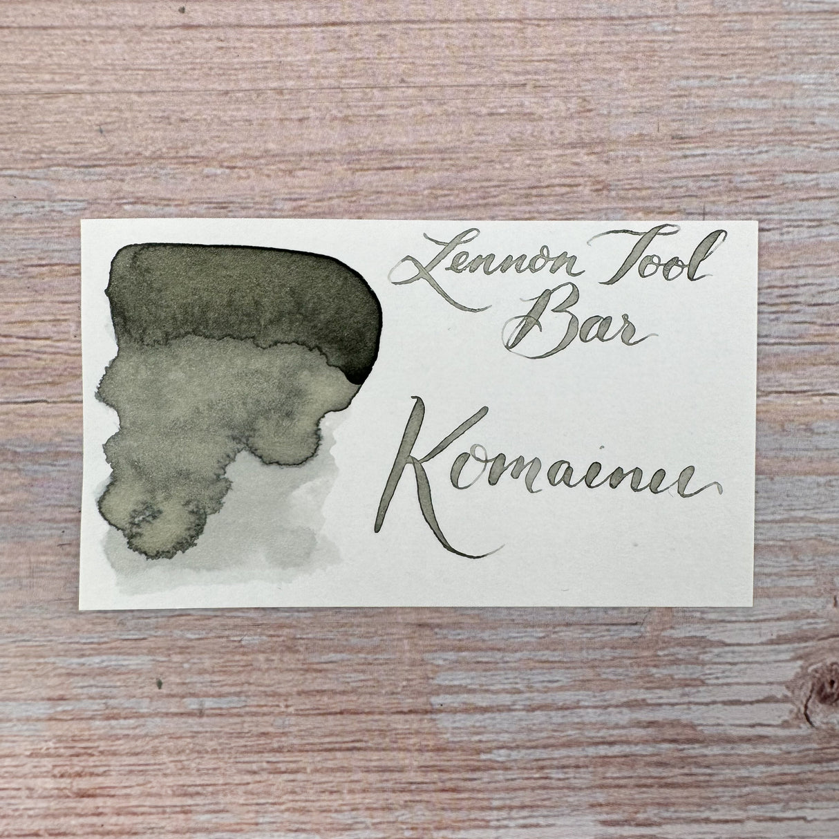 Lennon Tool Bar Komainu - 30ml Bottled Ink