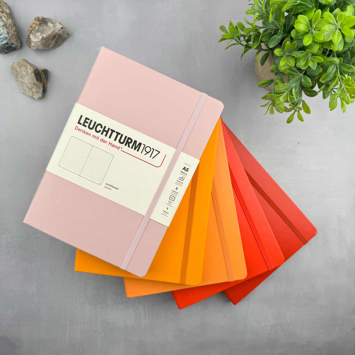 Leuchtturm A5 Hardcover Notebook - Dot Grid