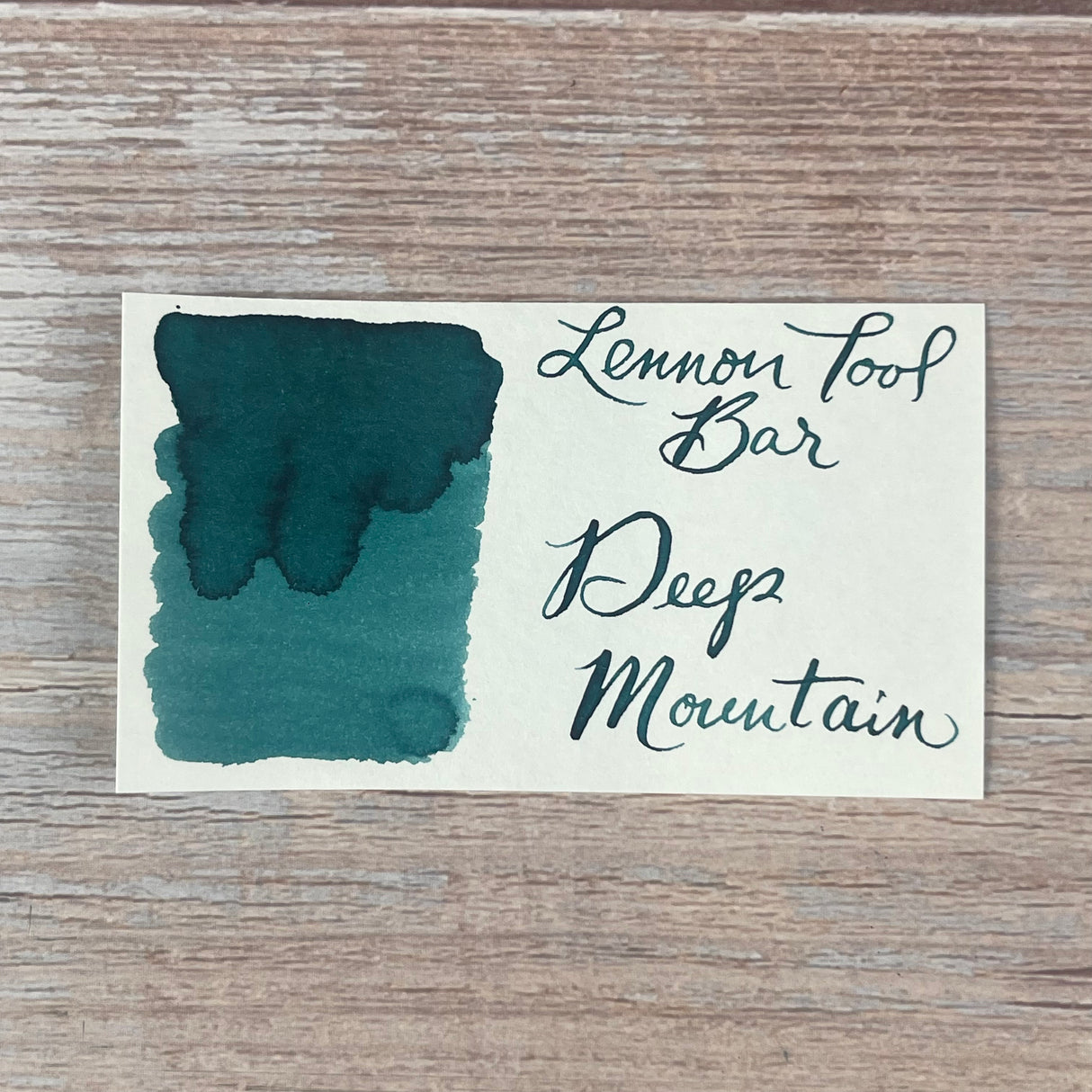 Lennon Tool Bar Deep Mountain - 30ml Bottled Ink