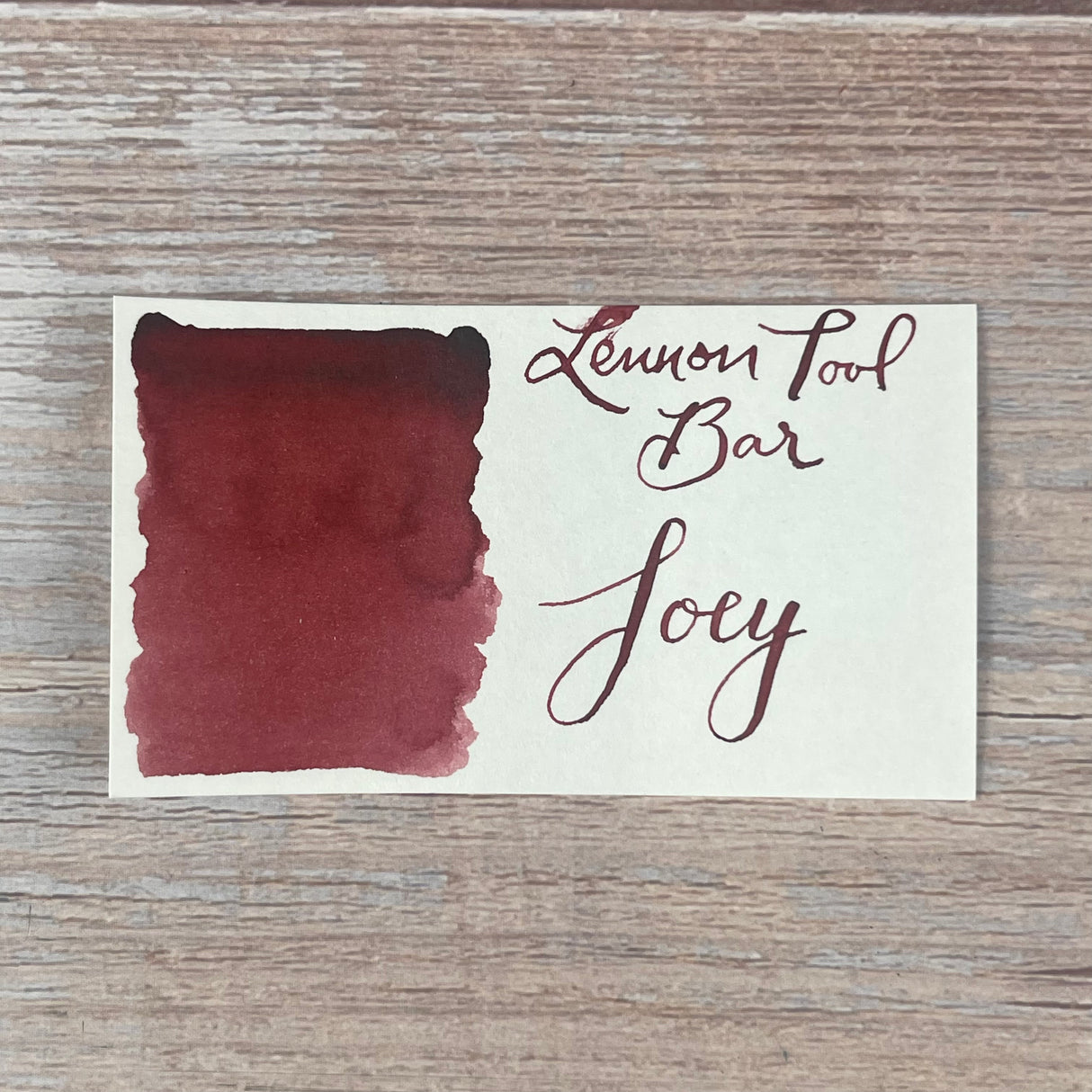 Lennon Tool Bar Joey - 30ml Bottled Ink