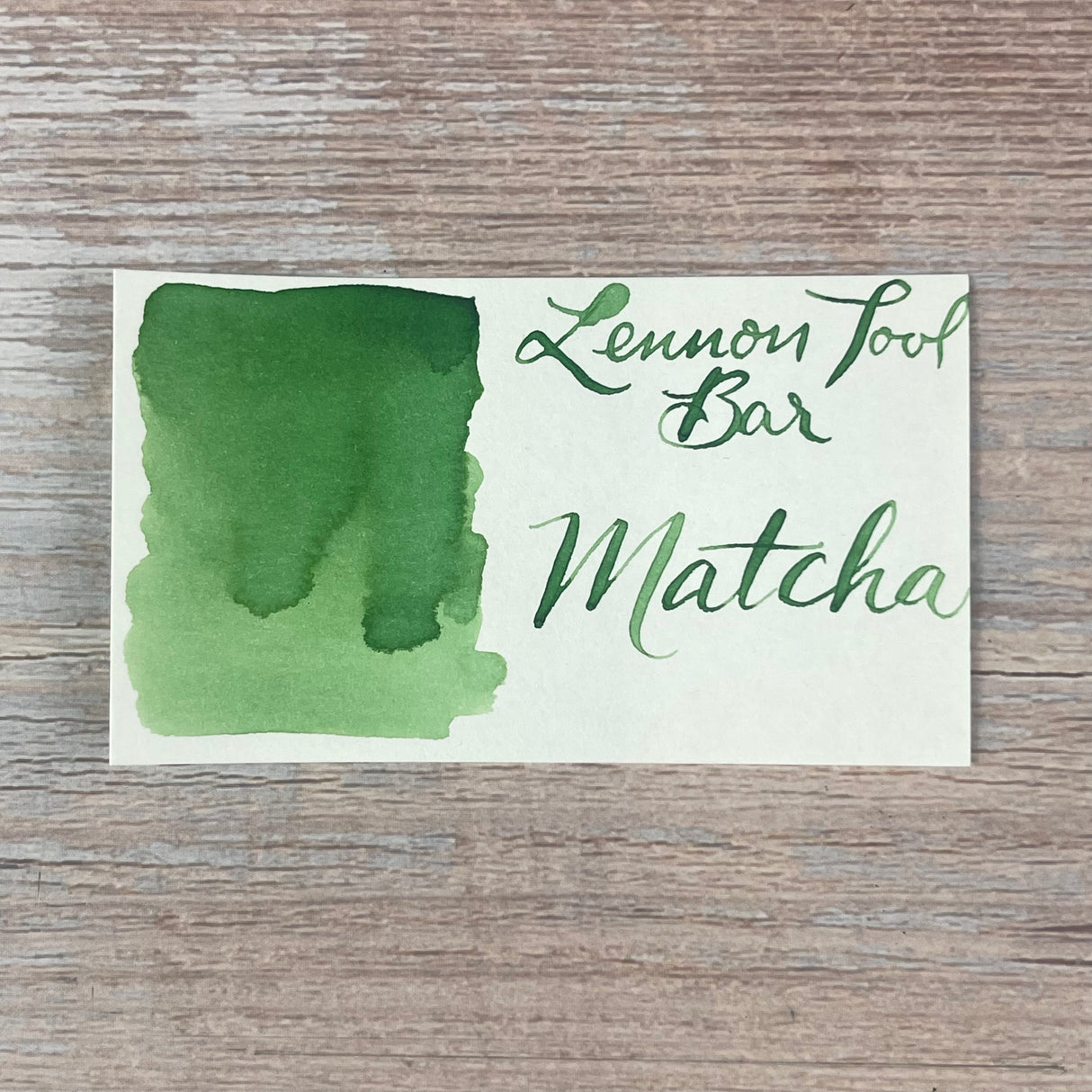 Lennon Tool Bar Matcha - 30ml Bottled Ink