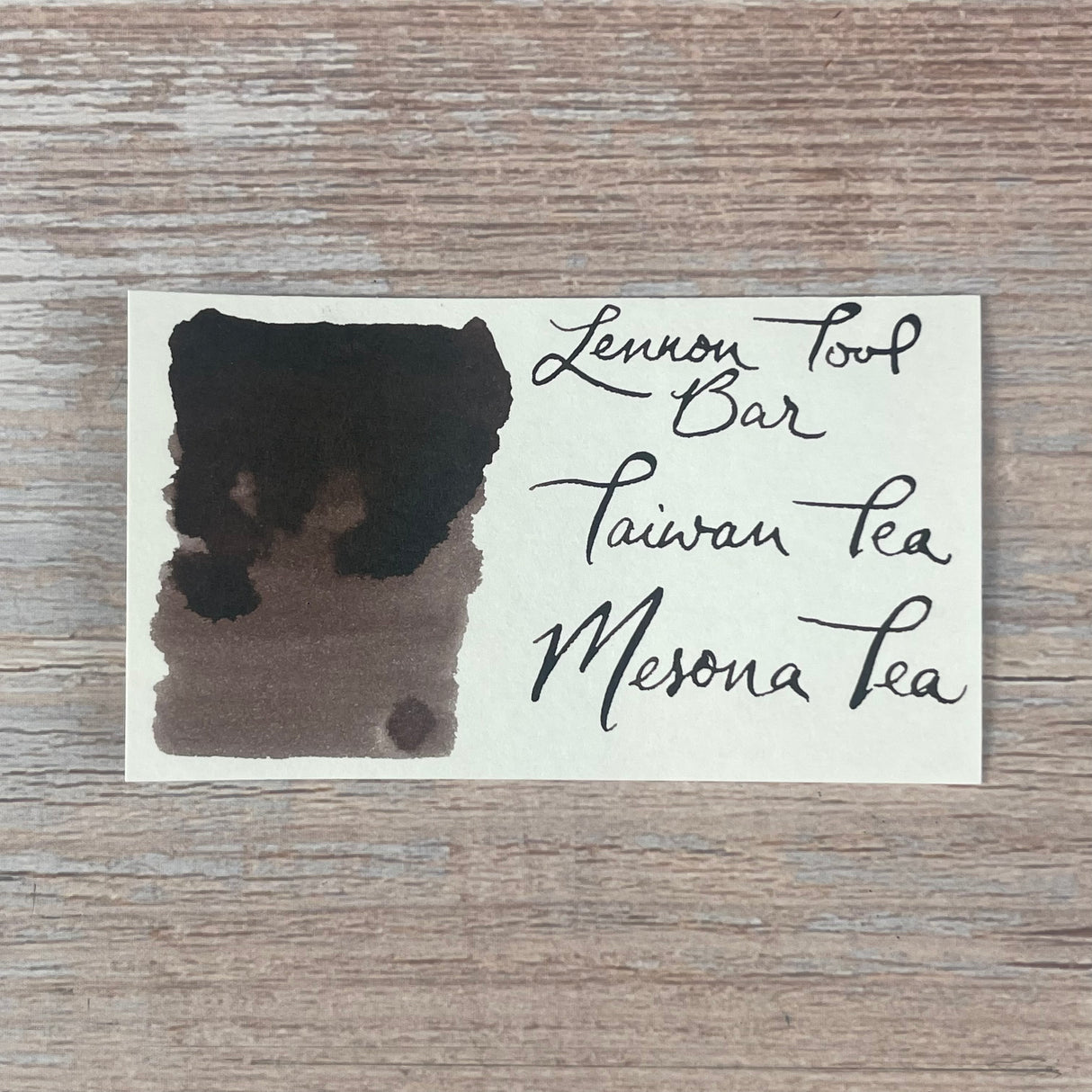 Lennon Tool Bar Mesona Tea - 35ml Bottled Ink