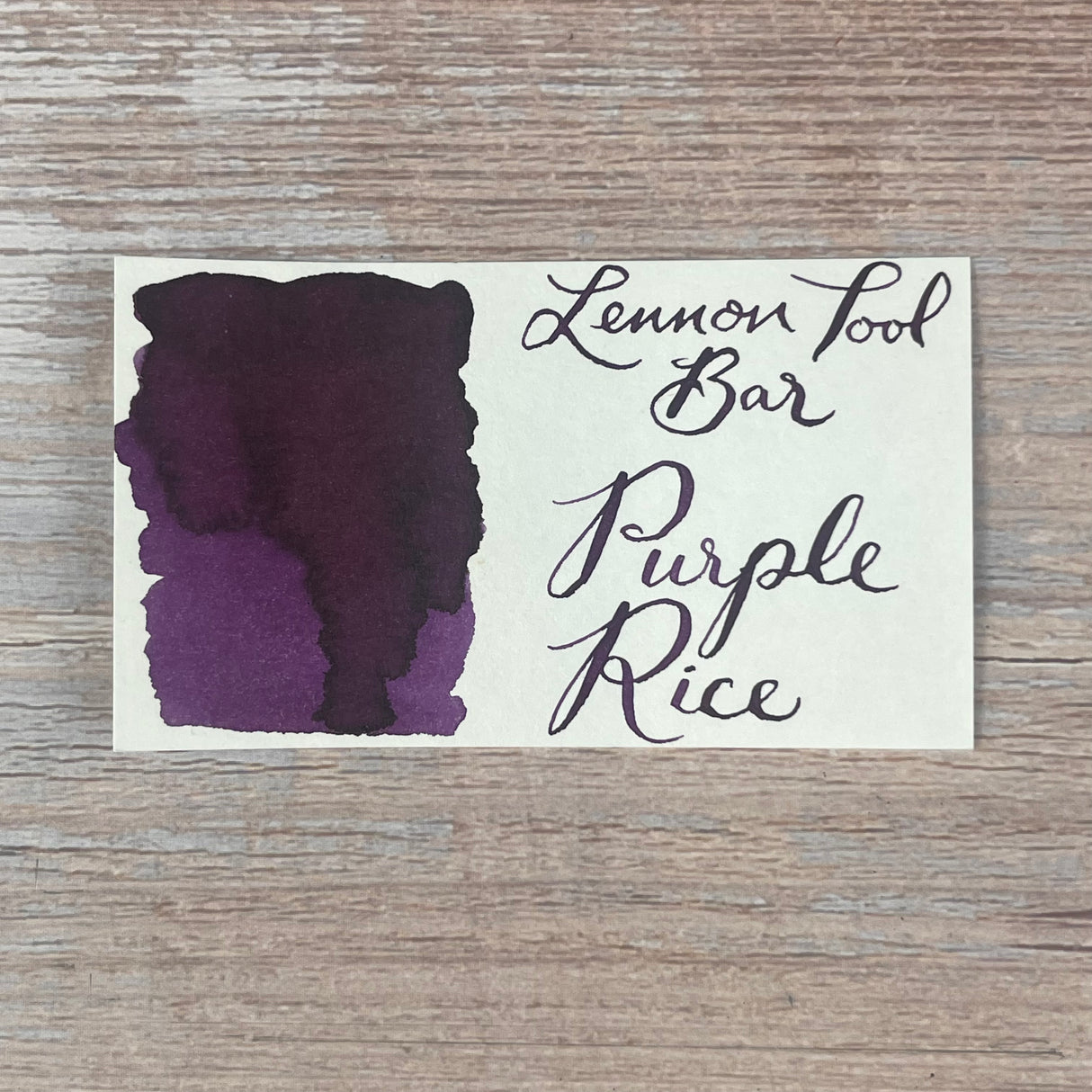 Lennon Tool Bar Purple Rice - 30ml Bottled Ink