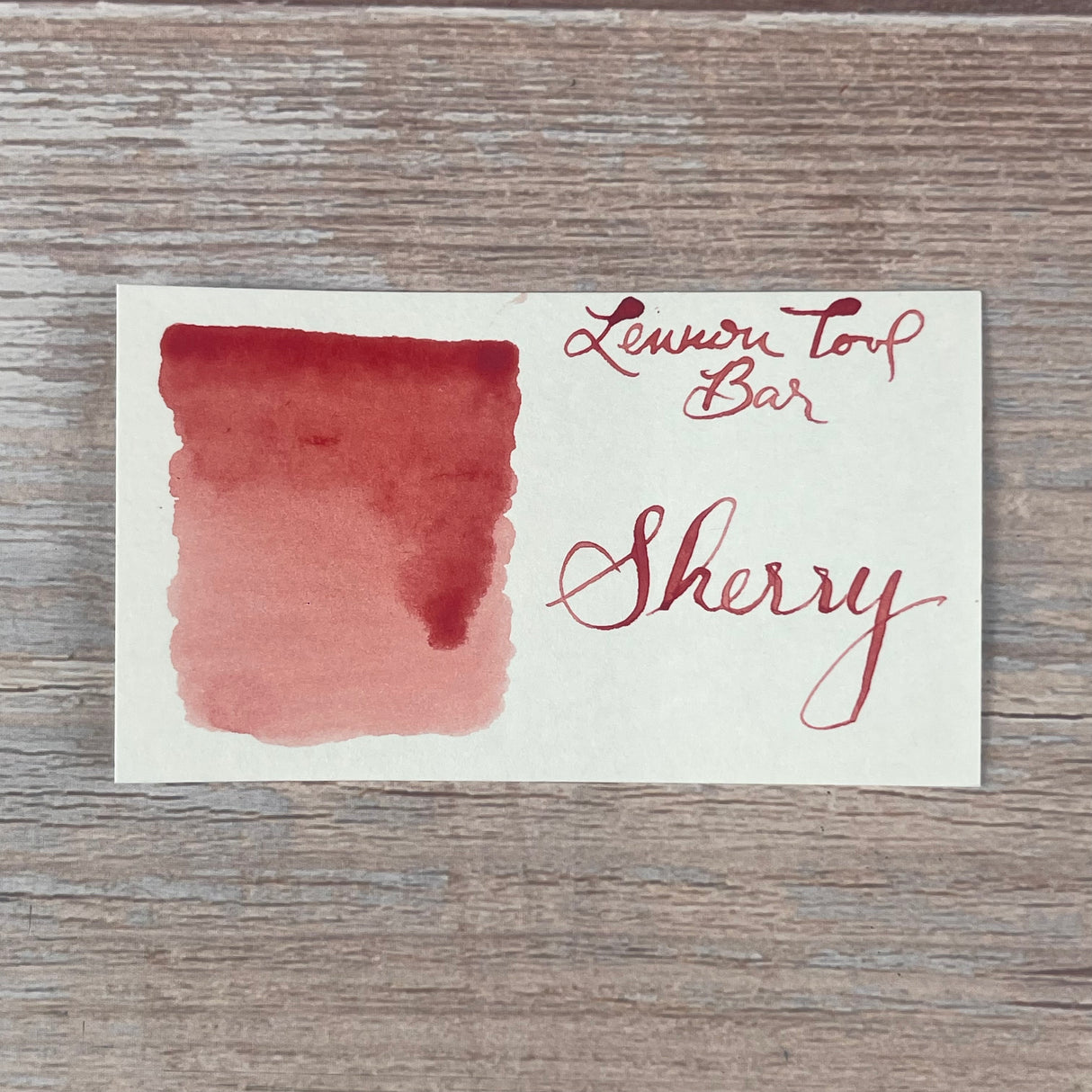 Lennon Tool Bar Sherry - 30ml Bottled Ink