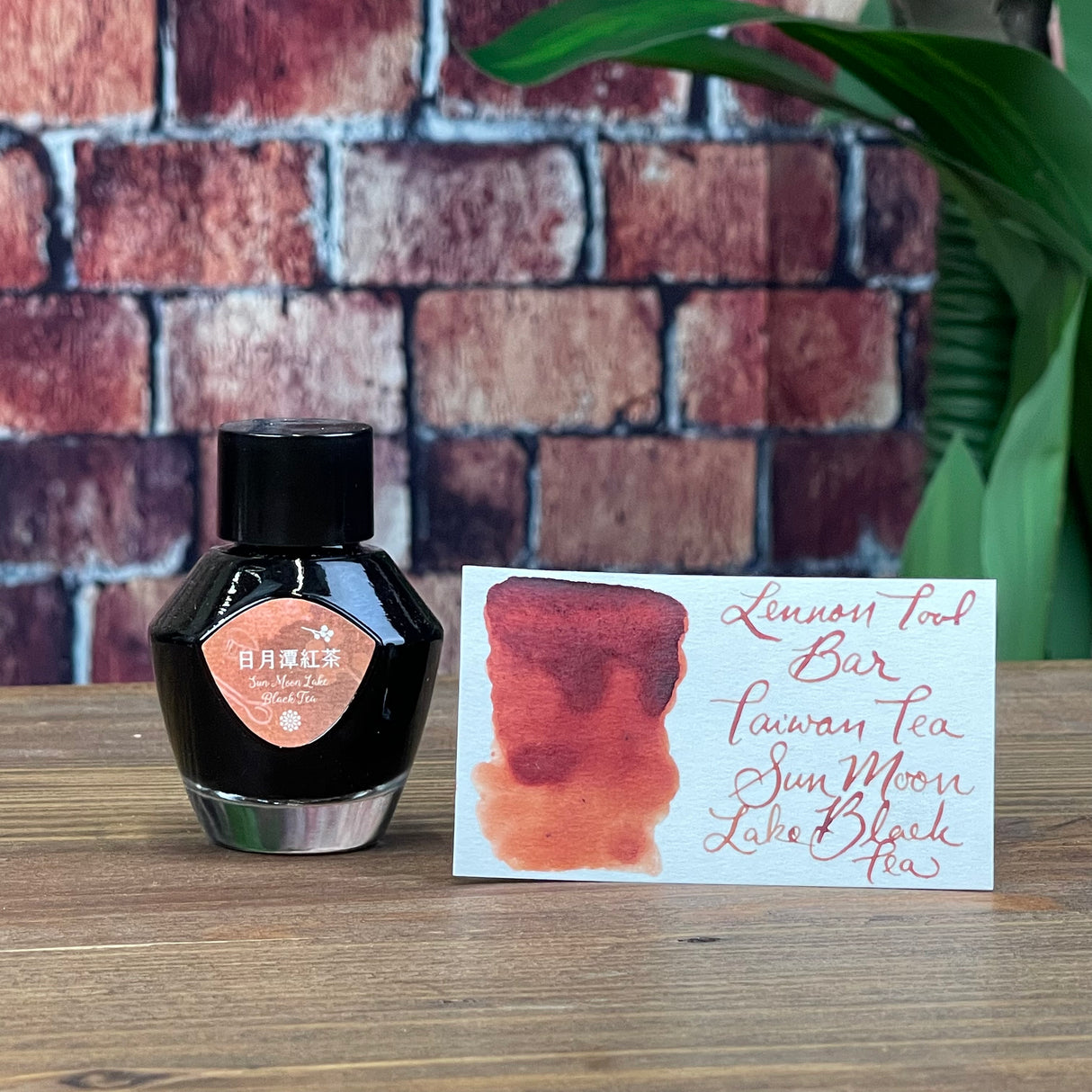 Lennon Tool Bar Sun Moon Lake Ruby Black Tea - 35ml Bottled Ink
