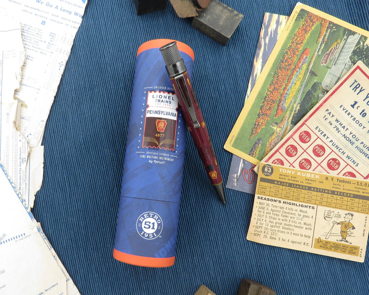 Retro 51 Tornado Rollerball Pen - Pennsylvania Lionel Trains®