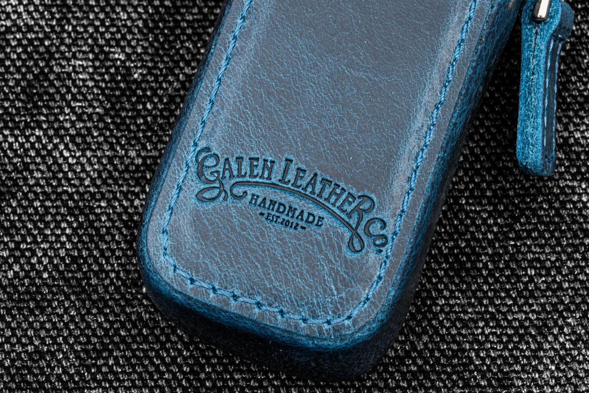 Galen Leather Zippered Magnum Opus Single Hard Case