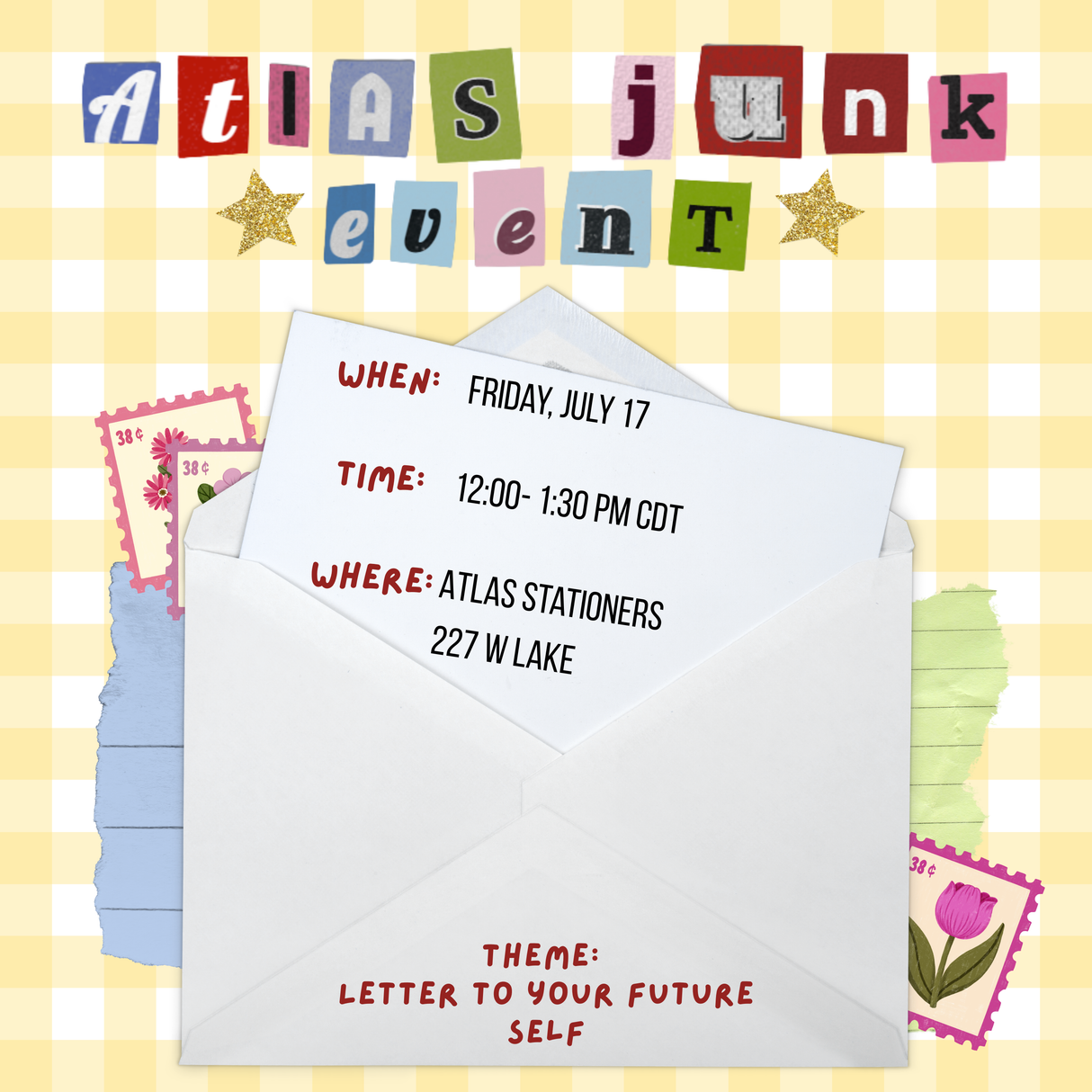 Atlas A Letter to Your Future Self Junk Event