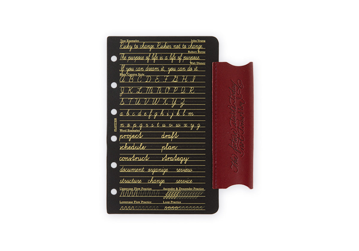 Plotter Liscio Leather Binder Limited BOX - Mini Size