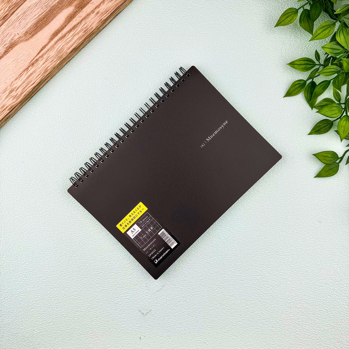 Maruman Mnemosyne Notebook - Grid - A5