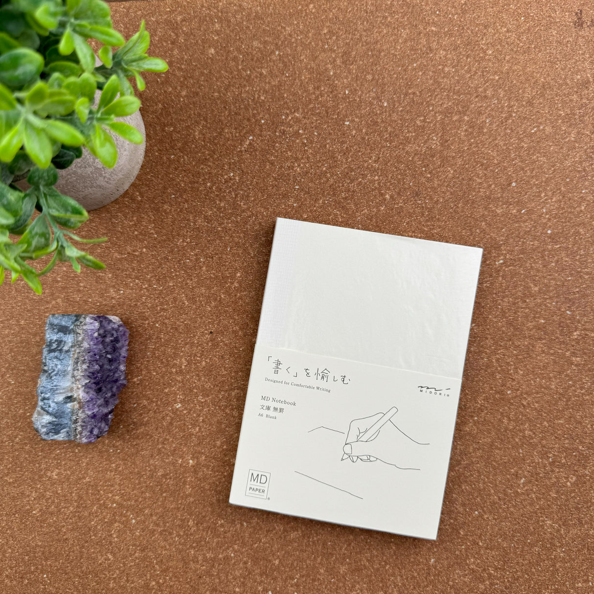 Midori MD Notebook - Blank - A6