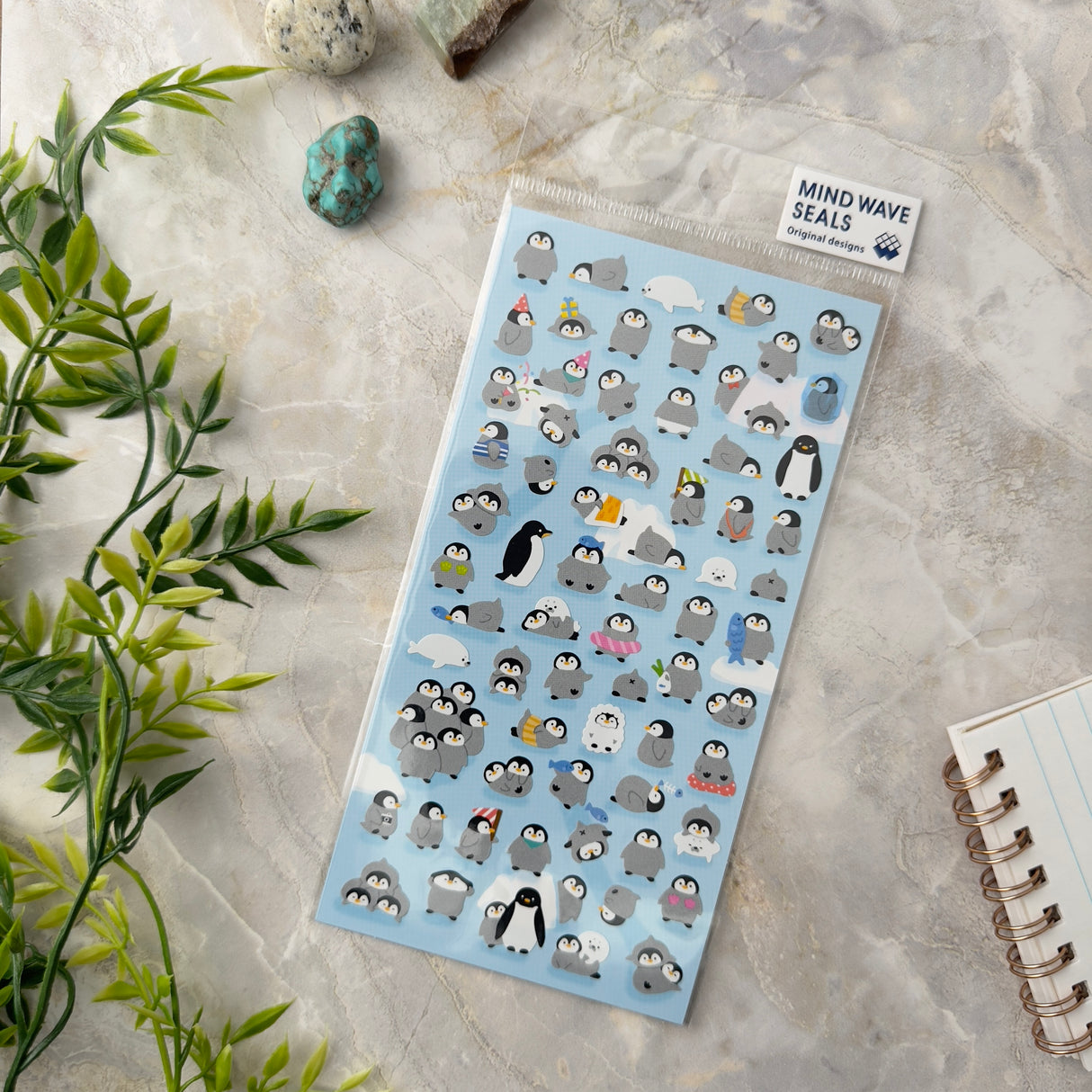 Mind Wave Sticker - Penguin